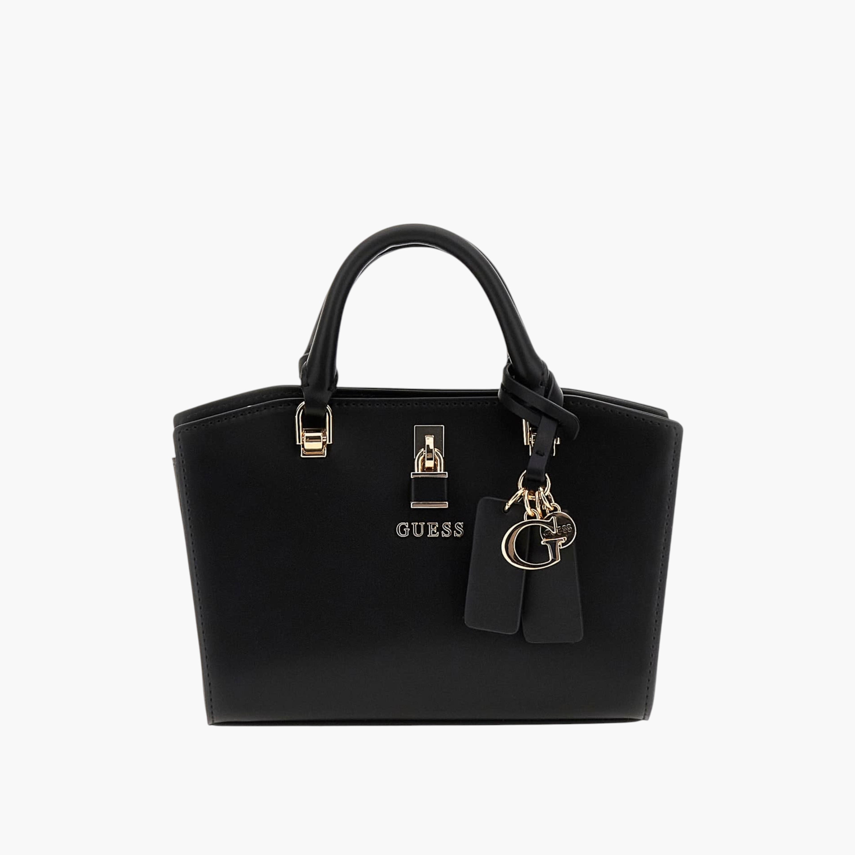 Guess QUEENSLAND MINI Mini Faux Leather Satchel-women-bagsandwallets-handbags-image-1