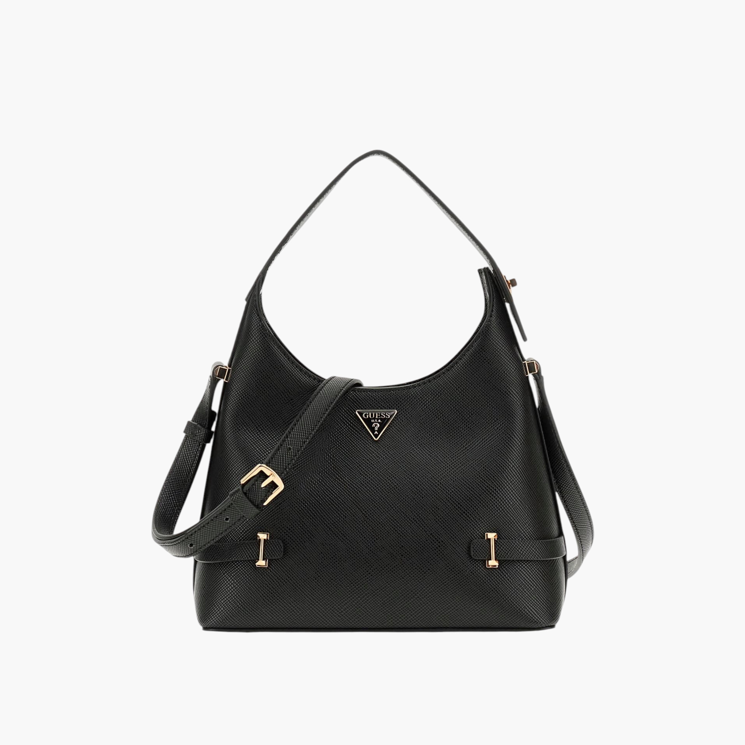 Guess ROSALBA SMALL Textured Hobo Shoulder Bag-women-bagsandwallets-handbags-image-1
