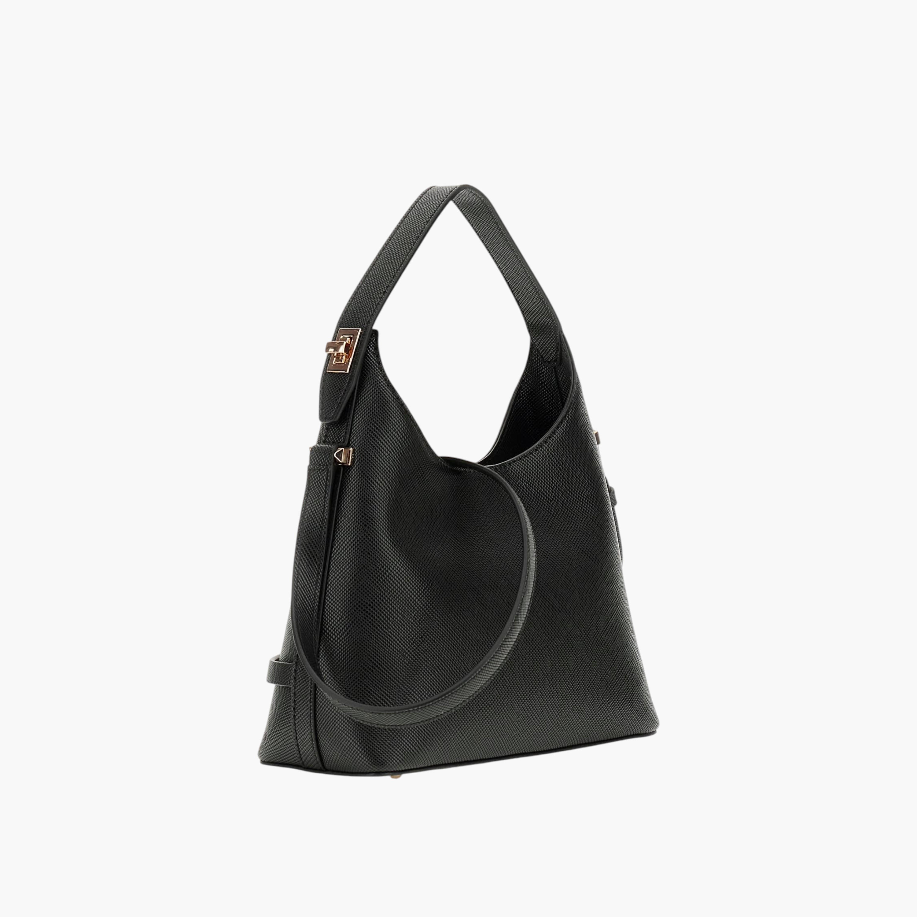 Guess ROSALBA SMALL Textured Hobo Shoulder Bag-women-bagsandwallets-handbags-image-2
