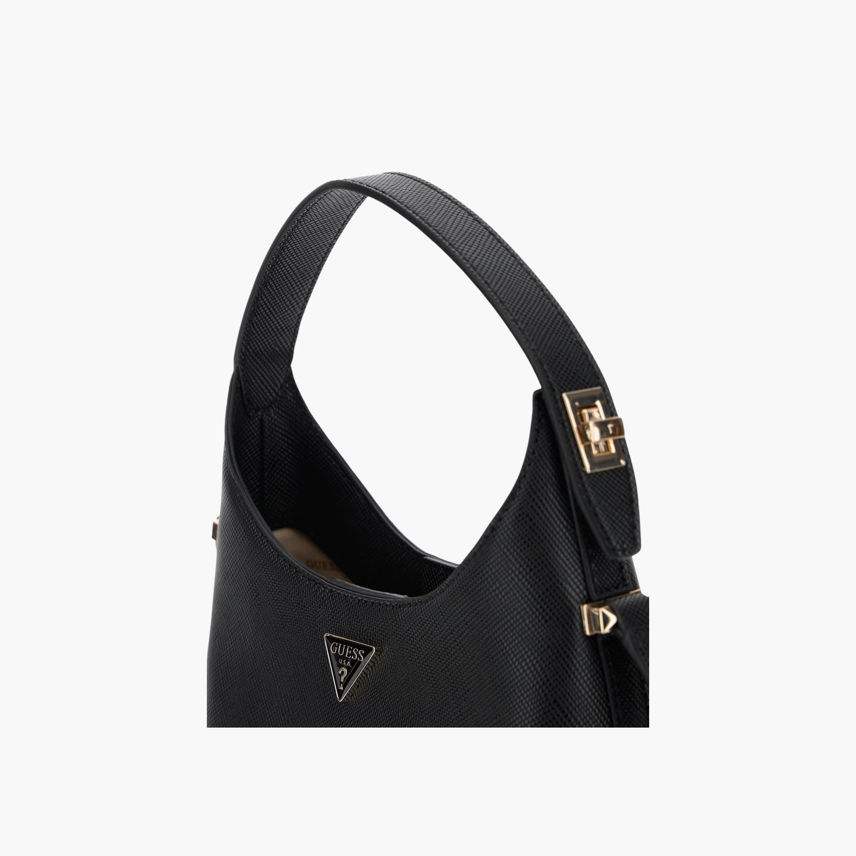 Guess ROSALBA SMALL Textured Hobo Shoulder Bag-women-bagsandwallets-handbags-image-3