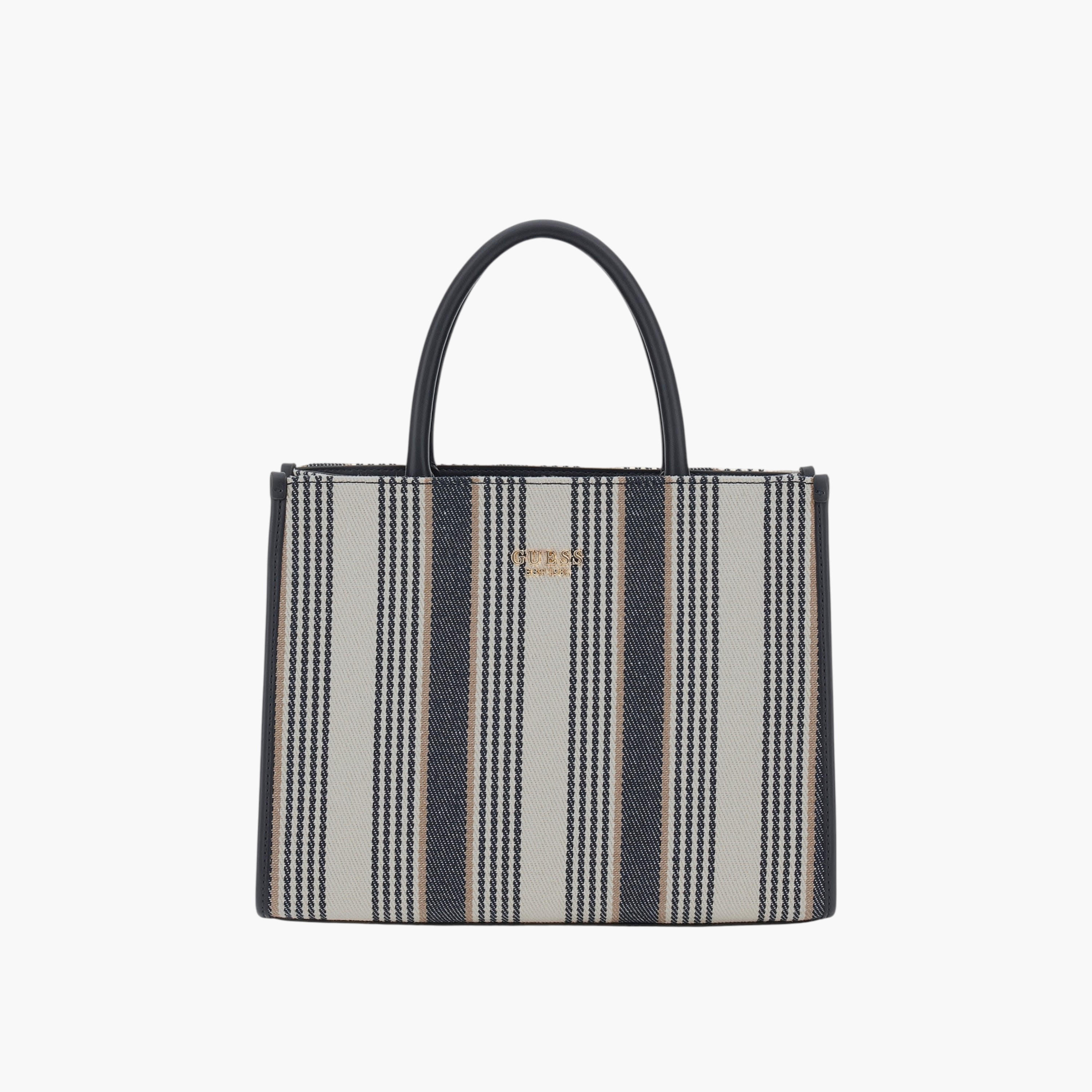 شنطة توت كانفاس مقلّمة للنساء نيكوليت 2 من جيس-women-bagsandwallets-handbags-image-1