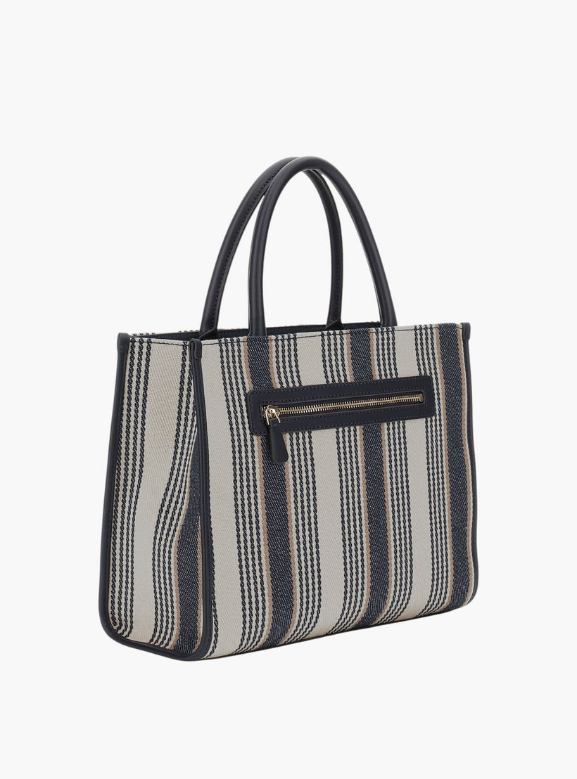 شنطة توت كانفاس مقلّمة للنساء نيكوليت 2 من جيس-women-bagsandwallets-handbags-image-2