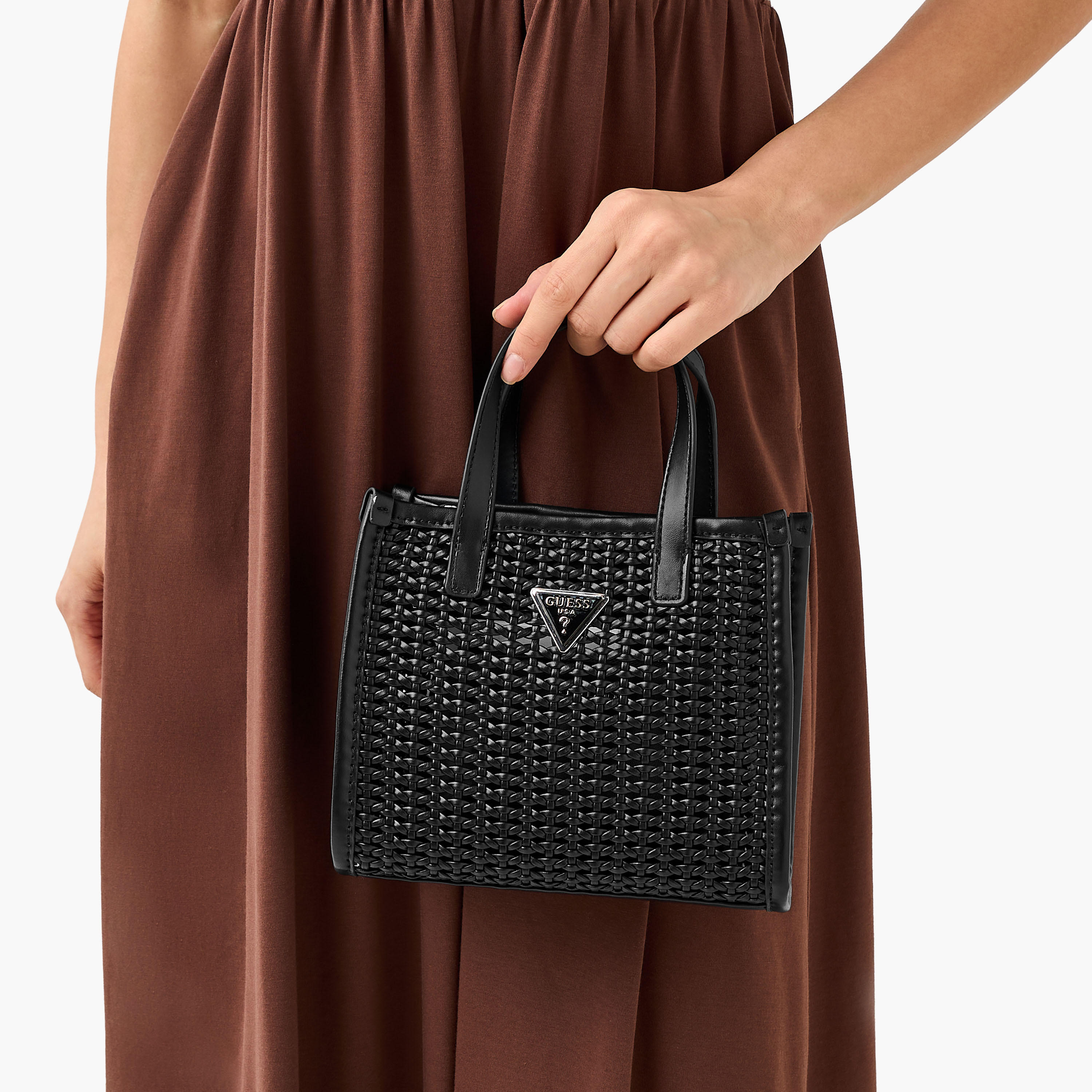 Guess Brigitta Weave Textured Tote Bag with Pouch-women-bagsandwallets-handbags-image-10