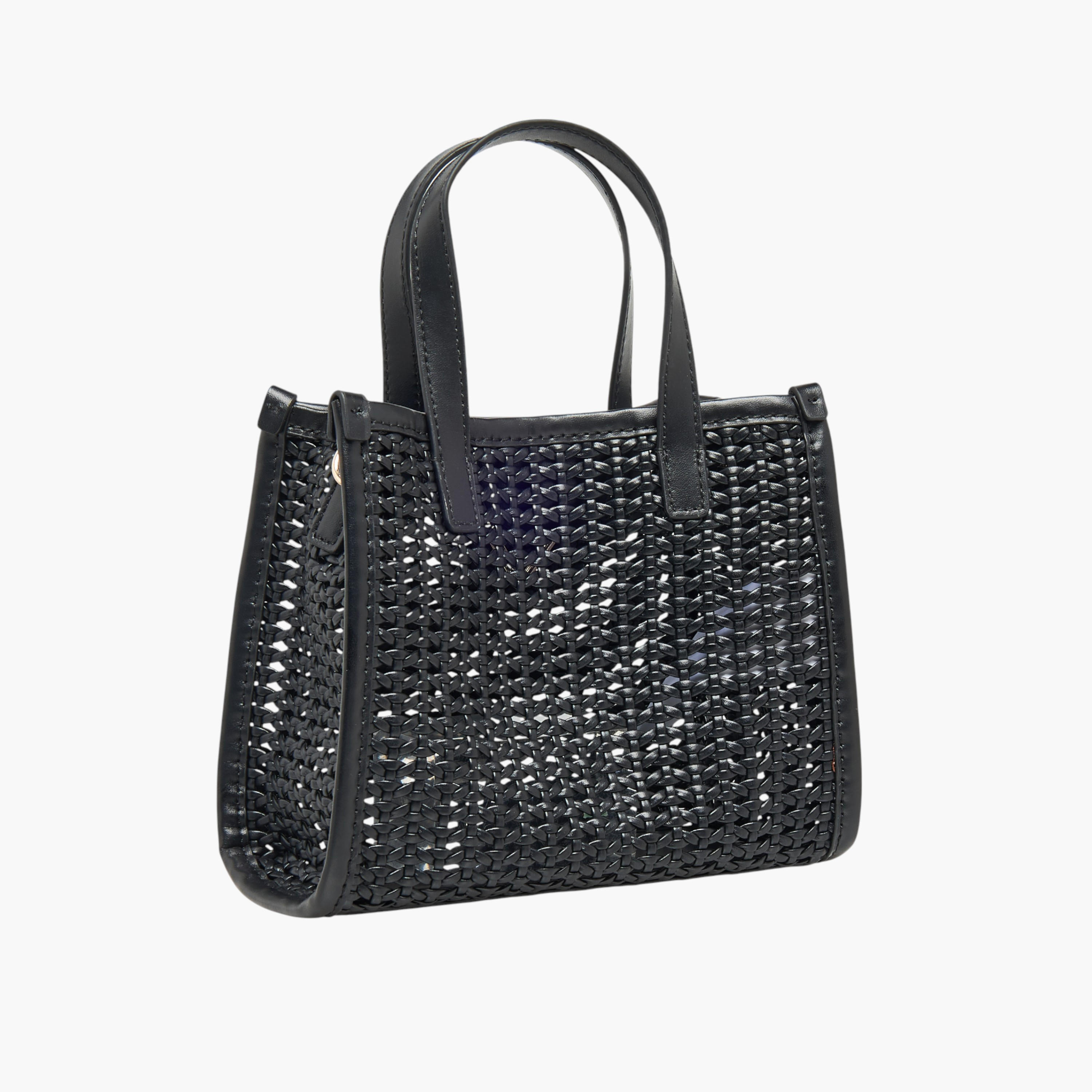 Guess Brigitta Weave Textured Tote Bag with Pouch-women-bagsandwallets-handbags-image-4