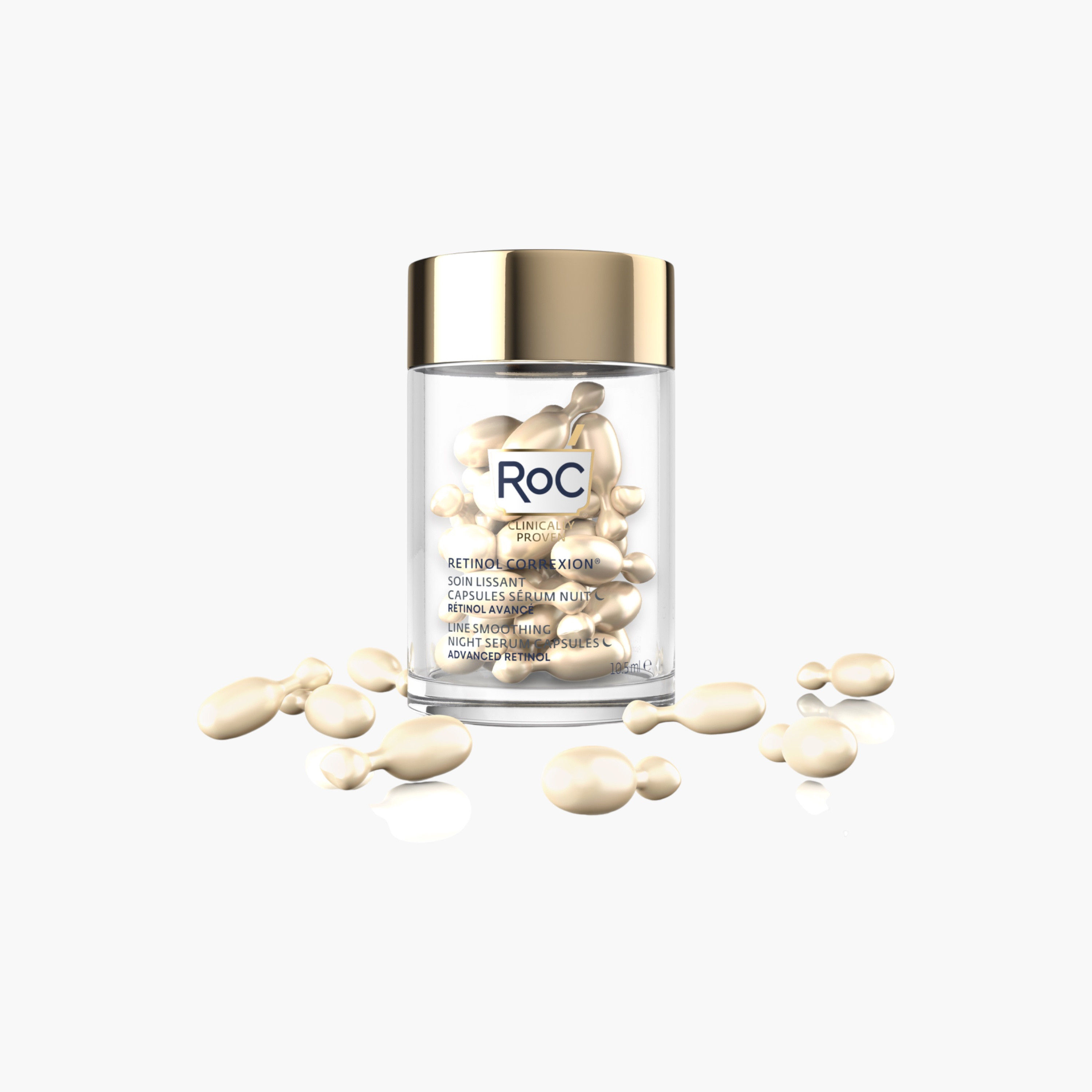 ROC Retinol Smoothing Night Serum Capsules-beautyandpersonalcare-skin-treatmentsandserums-image-2
