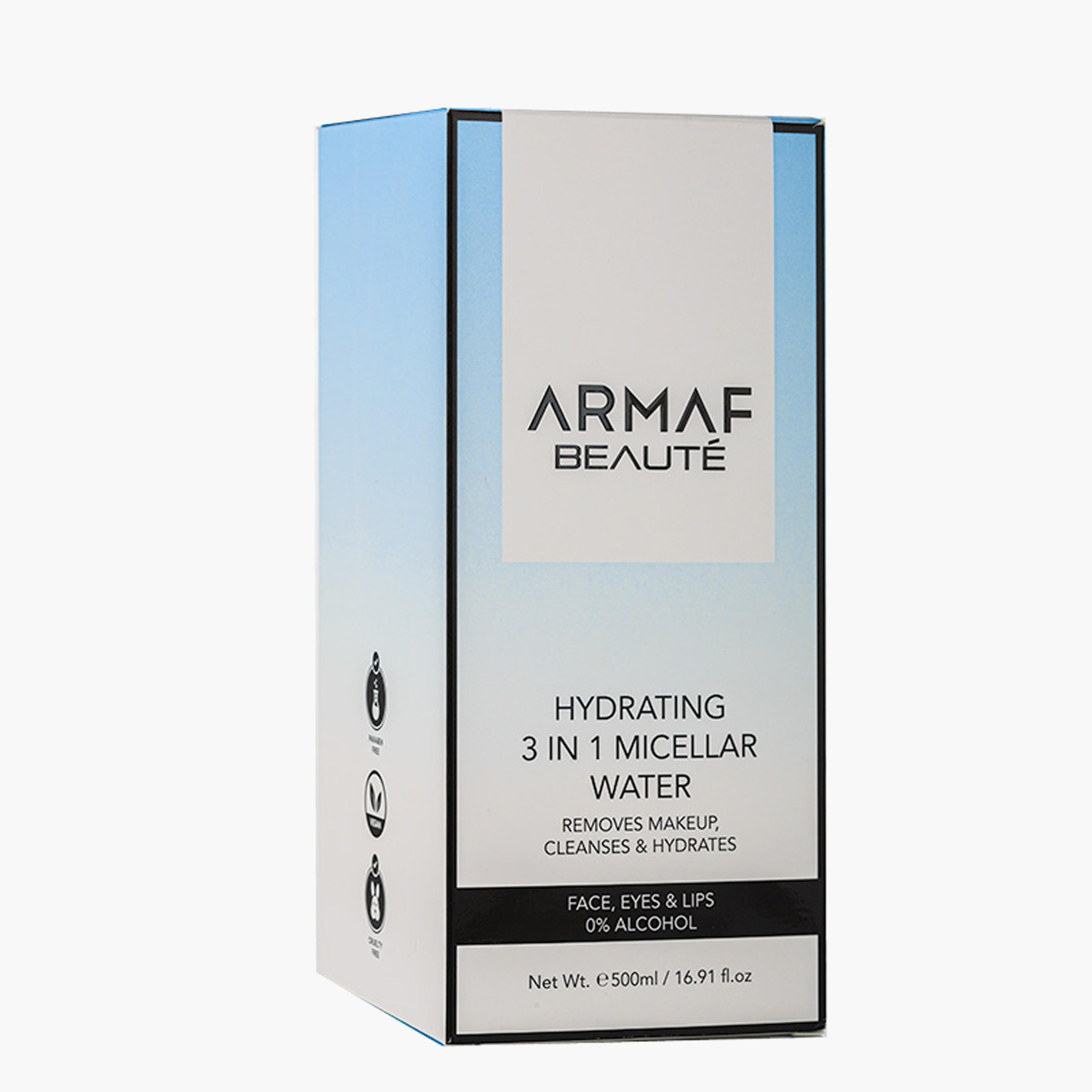 Armaf Beaute Hydrating Micellar Water 500ml-beautyandpersonalcare-makeup-face-tintedmoisturizer-image-1