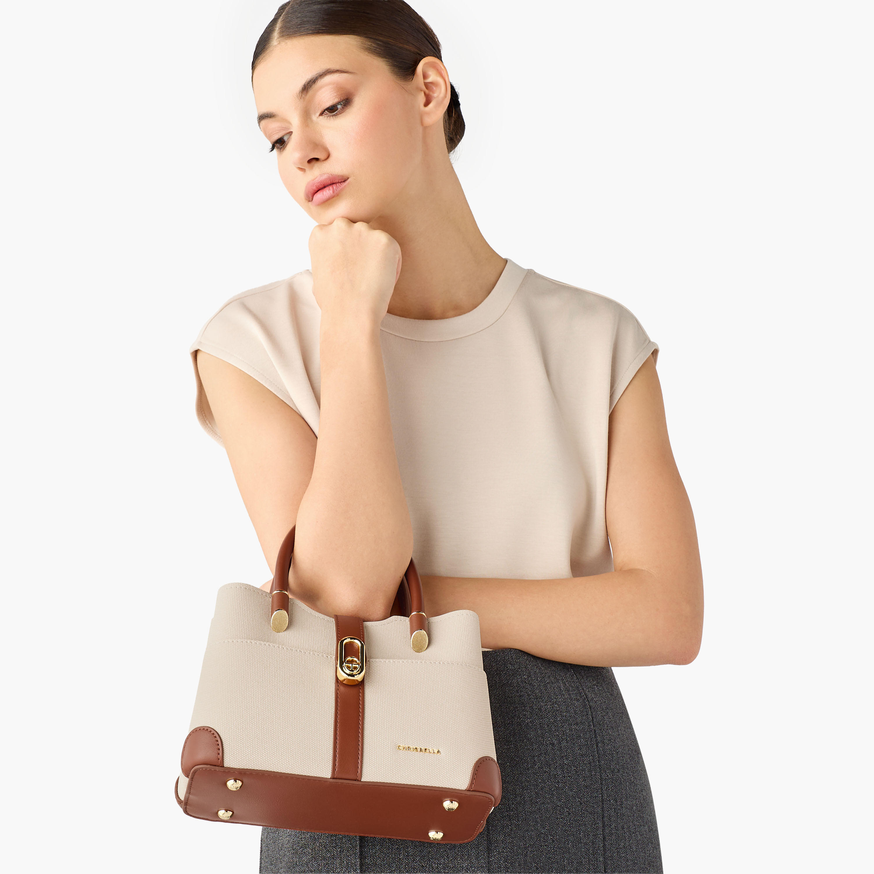 Chrisbella Panelled Tote Bag with Wallet-women-bagsandwallets-handbags-image-2