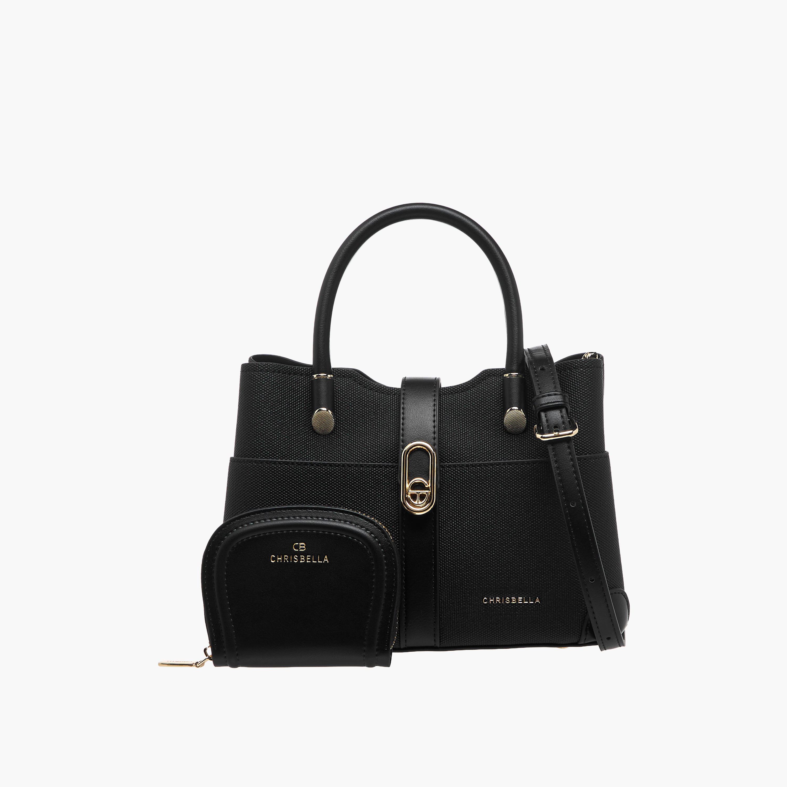 شنطة توتي بألواح مع محفظة من كريسبيلا-women-bagsandwallets-handbags-image-1