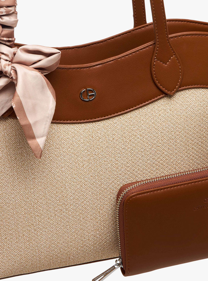 Chrisbella Panelled Tote Bag with Wallet-women-bagsandwallets-handbags-image-5
