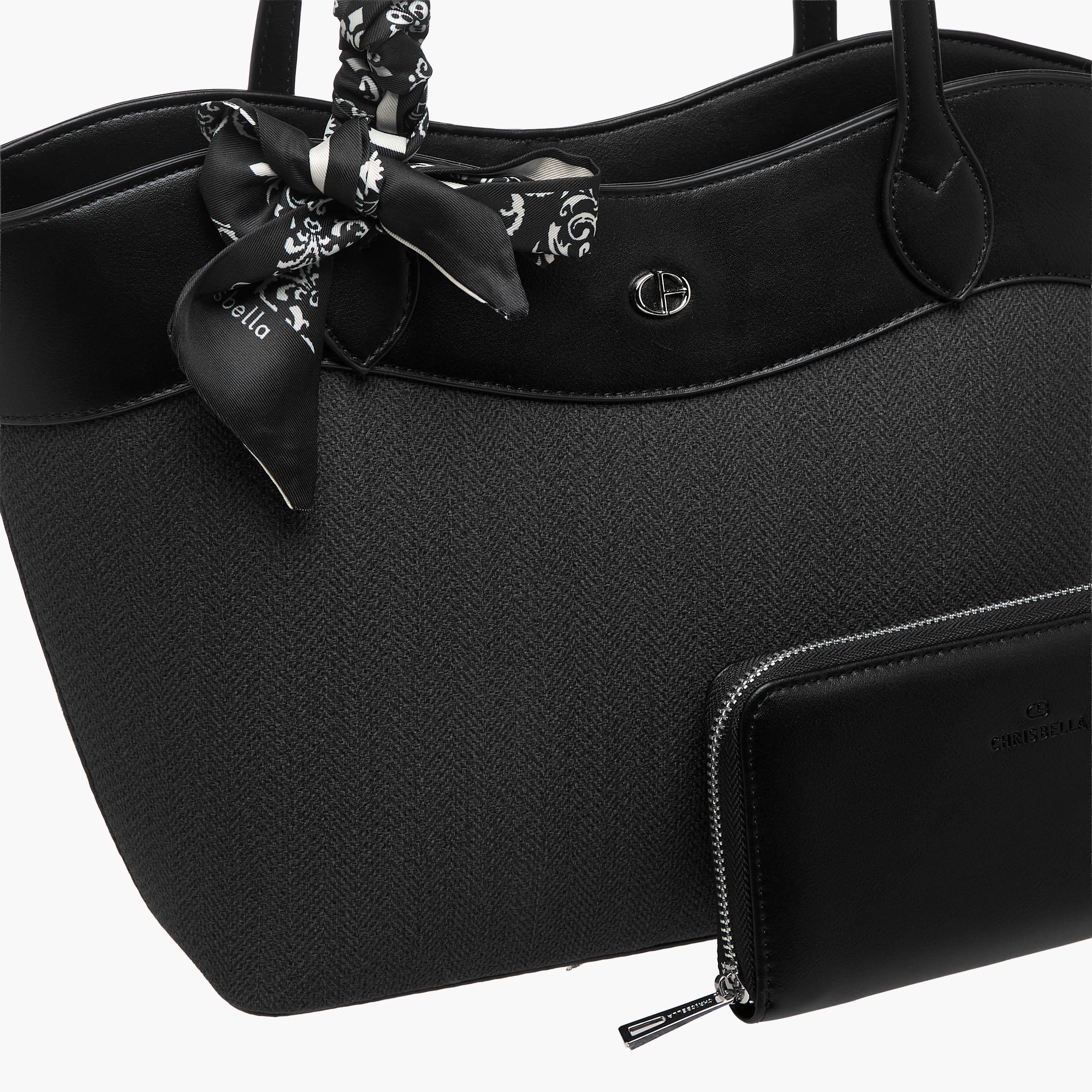 Chrisbella Panelled Tote Bag with Wallet-women-bagsandwallets-handbags-image-5