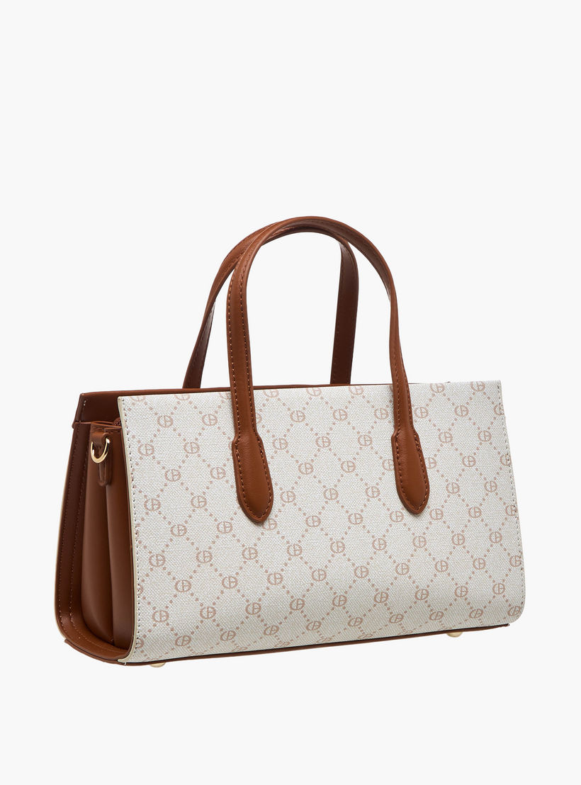 Chrisbella Monogram Print Tote Bag with Wallet-women-bagsandwallets-handbags-image-6