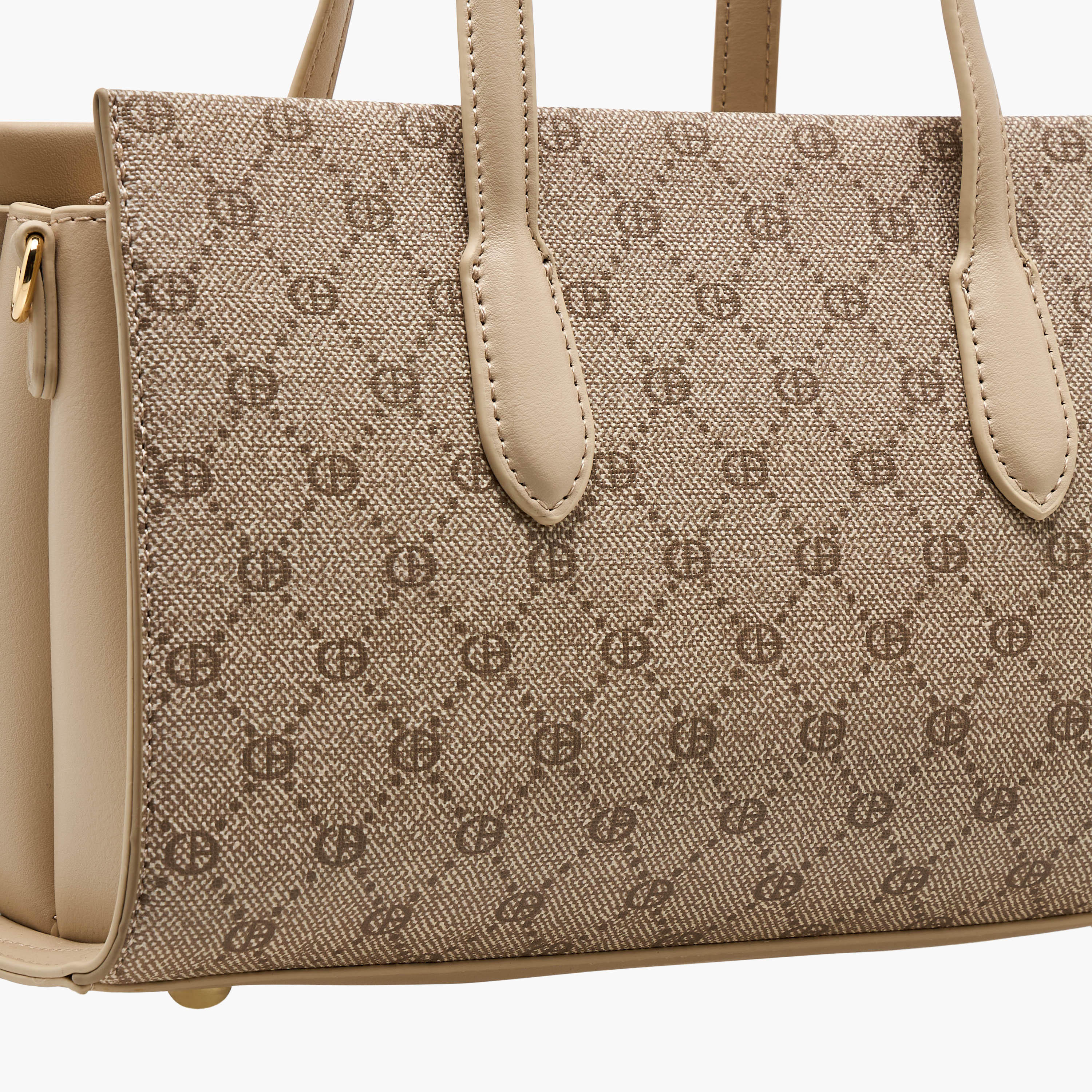 Chrisbella Monogram Print Tote Bag with Wallet-women-bagsandwallets-handbags-image-9