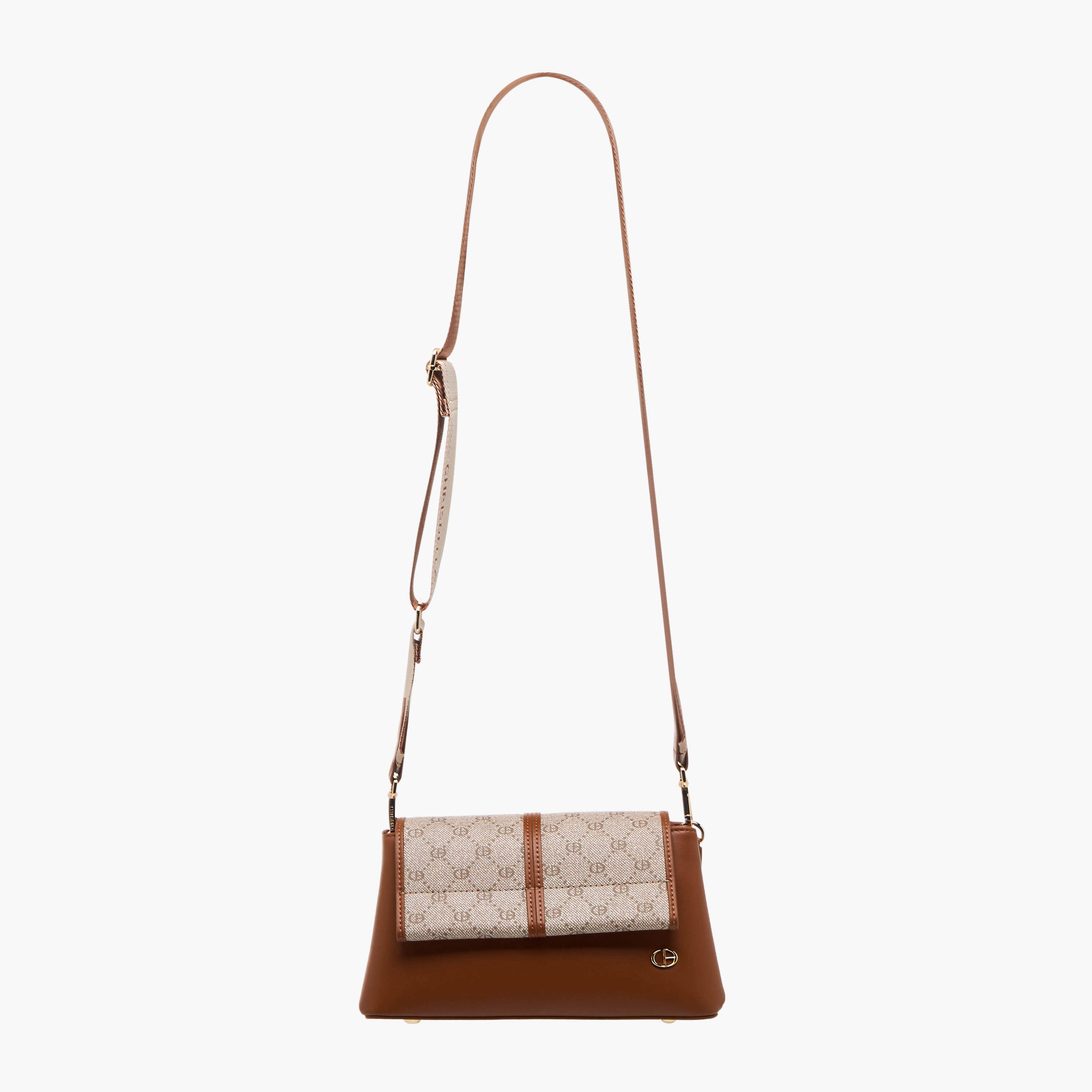 شنطة كروس بودي بطبعات مونوجرام مع محفظة من كريسبيلا-women-bagsandwallets-handbags-image-3