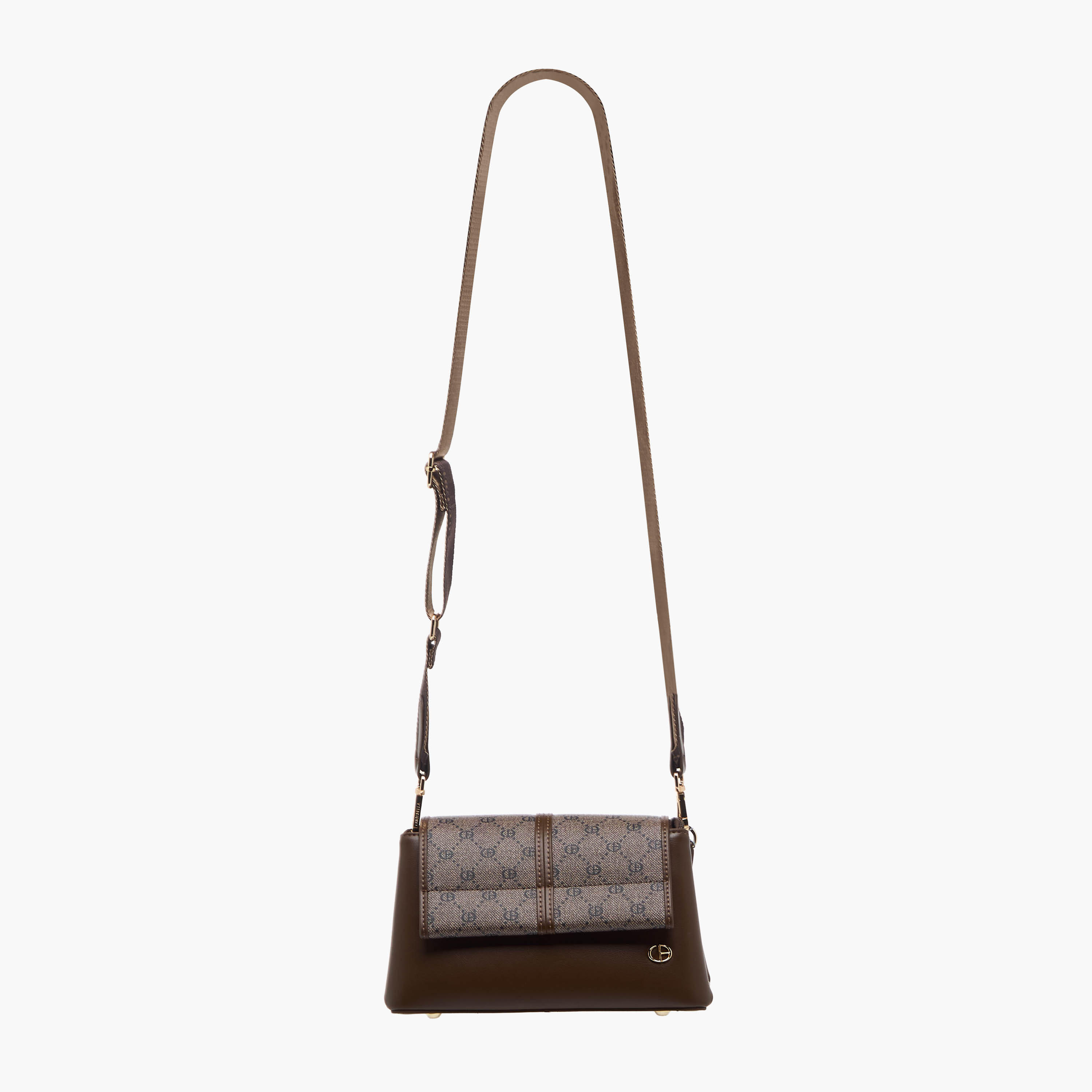 Chrisbella Monogram Print Crossbody Bag with Wallet-women-bagsandwallets-handbags-image-3