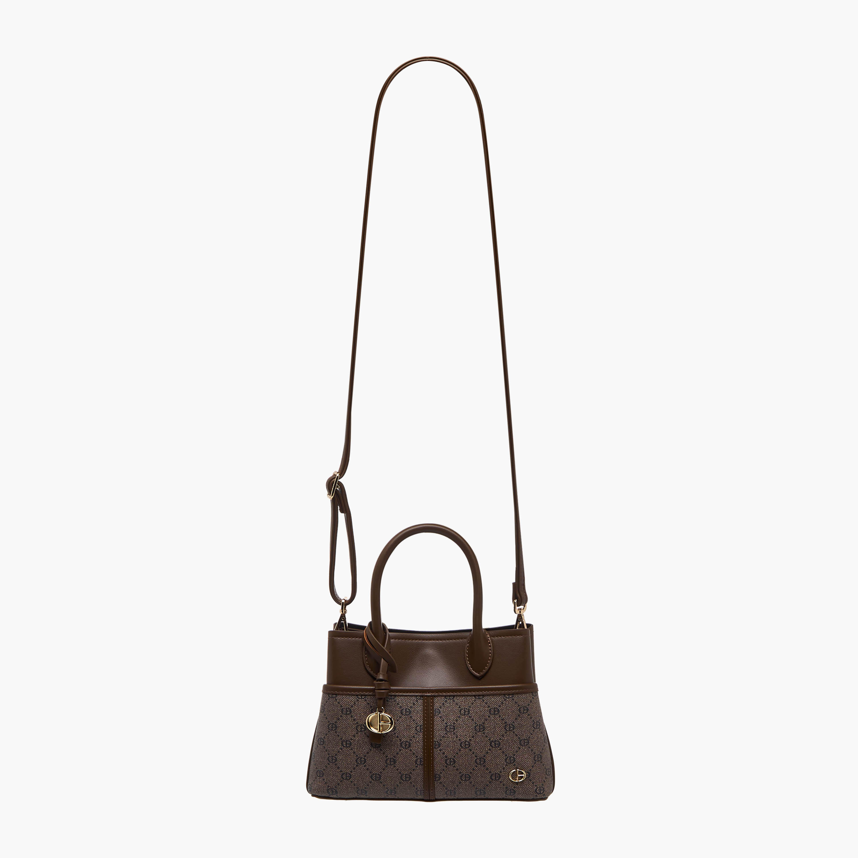 شنطة توت بطبعات مع محفظة من كريسبيلا-women-bagsandwallets-handbags-image-3