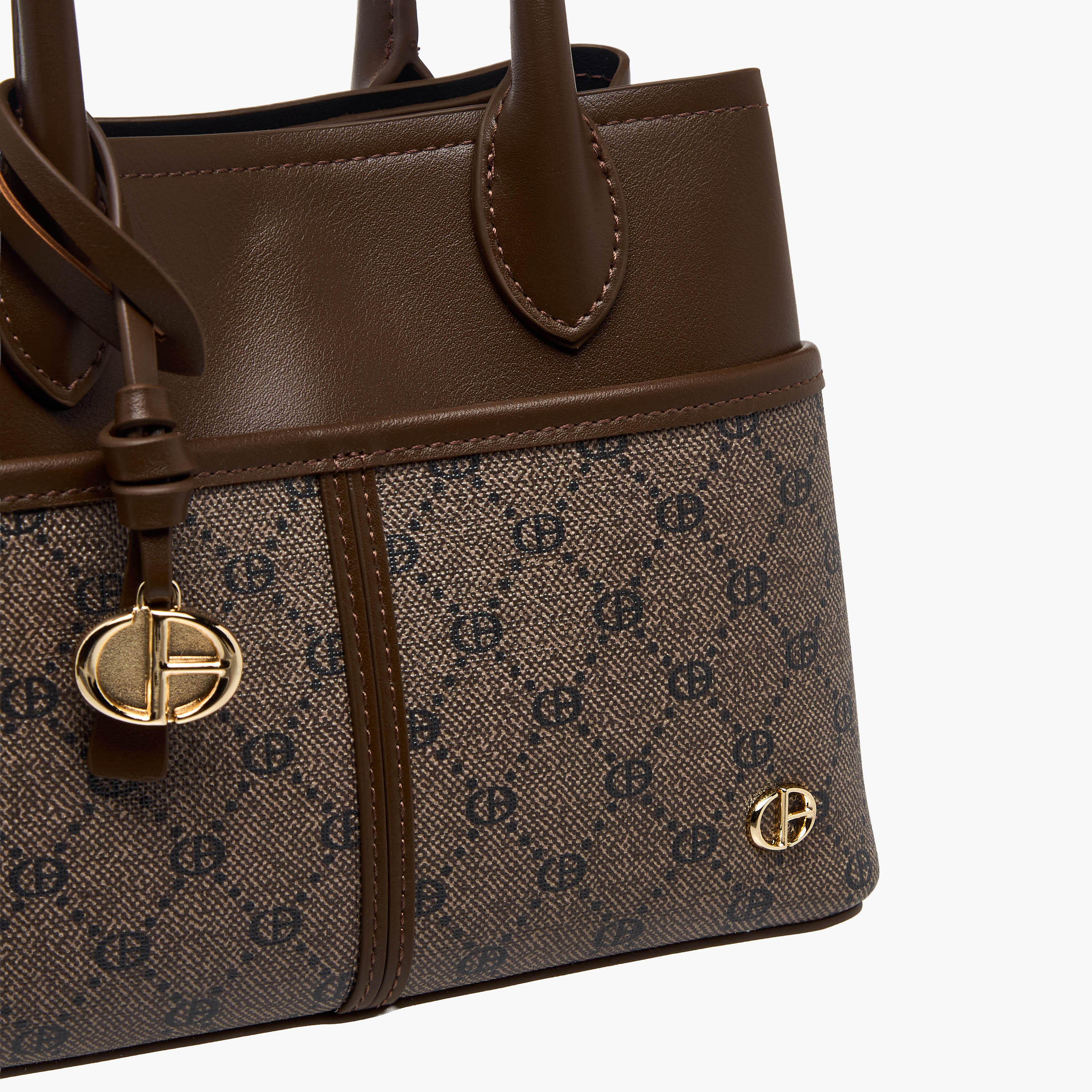 شنطة توت بطبعات مع محفظة من كريسبيلا-women-bagsandwallets-handbags-image-8