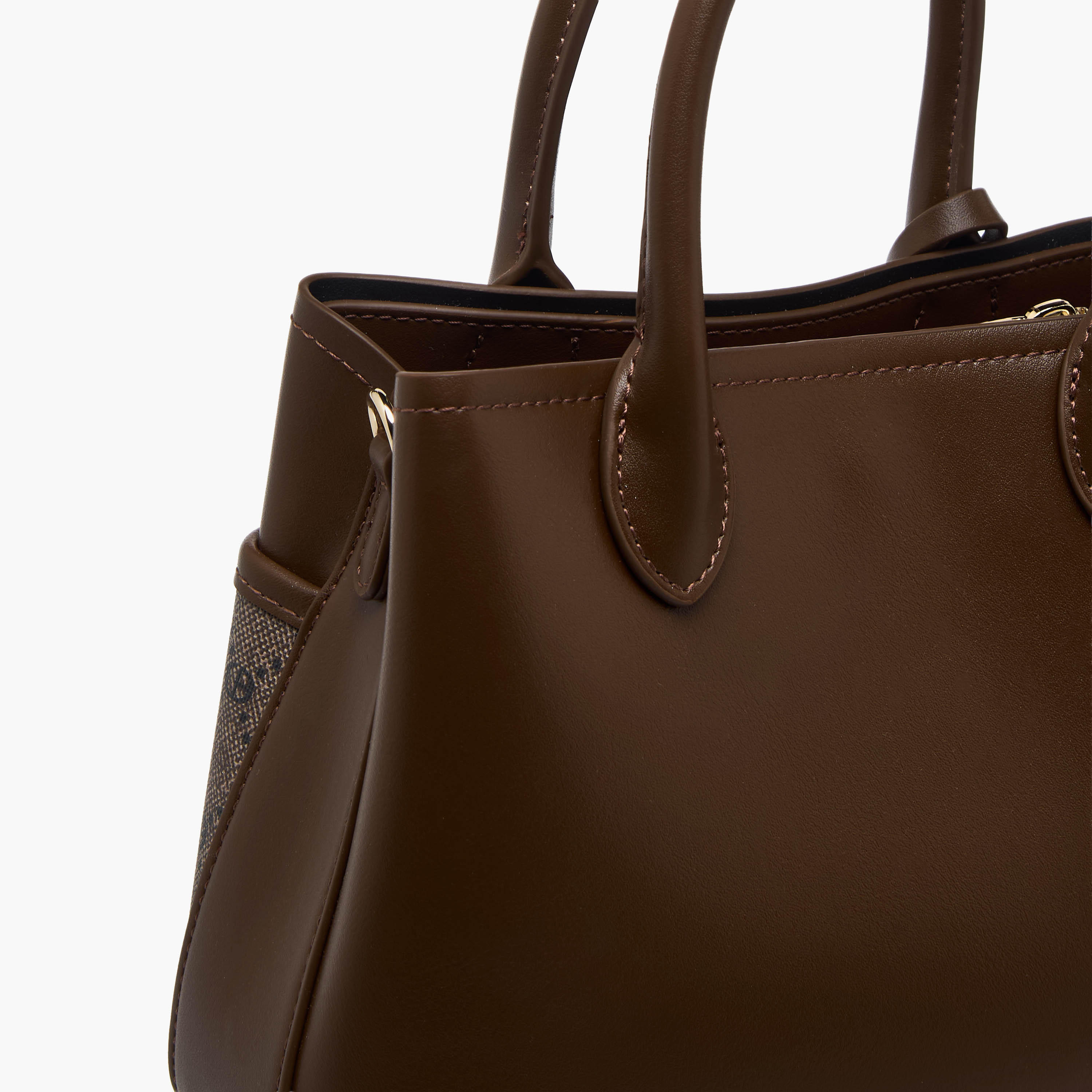 شنطة توت بطبعات مع محفظة من كريسبيلا-women-bagsandwallets-handbags-image-9