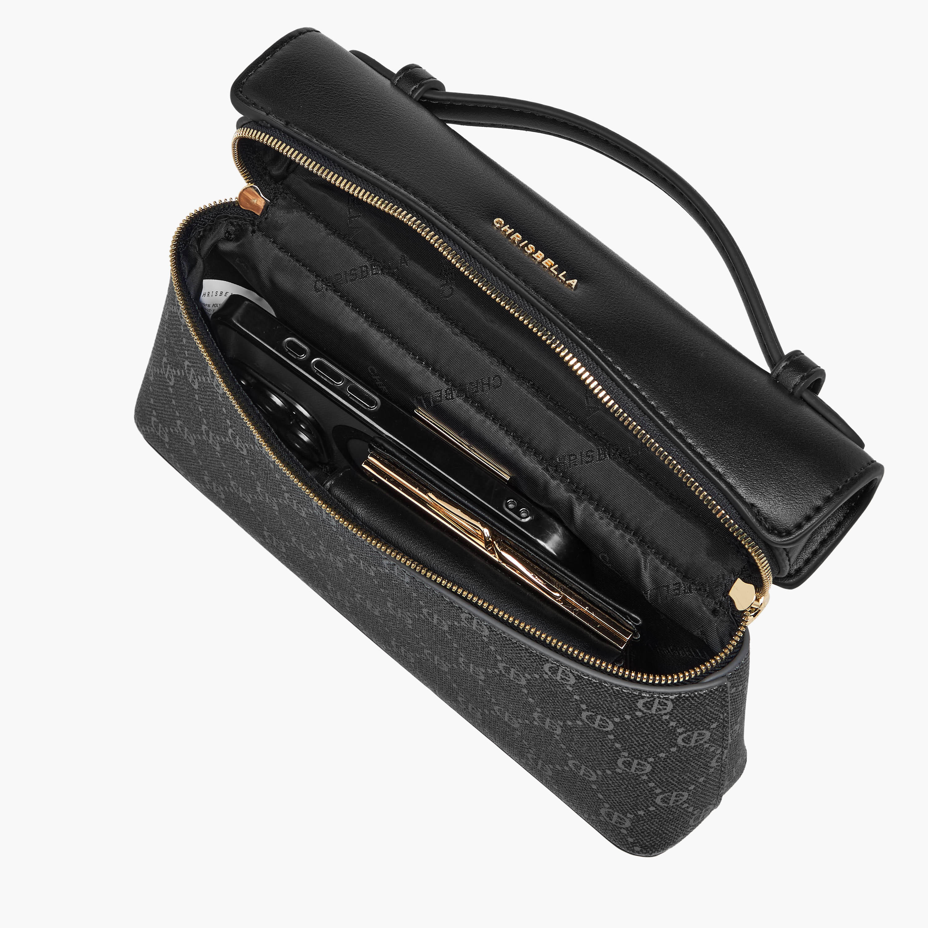 شنطة كروس بودي بطبعات مونوجرام مع محفظة من كريسبيلا-women-bagsandwallets-handbags-image-11