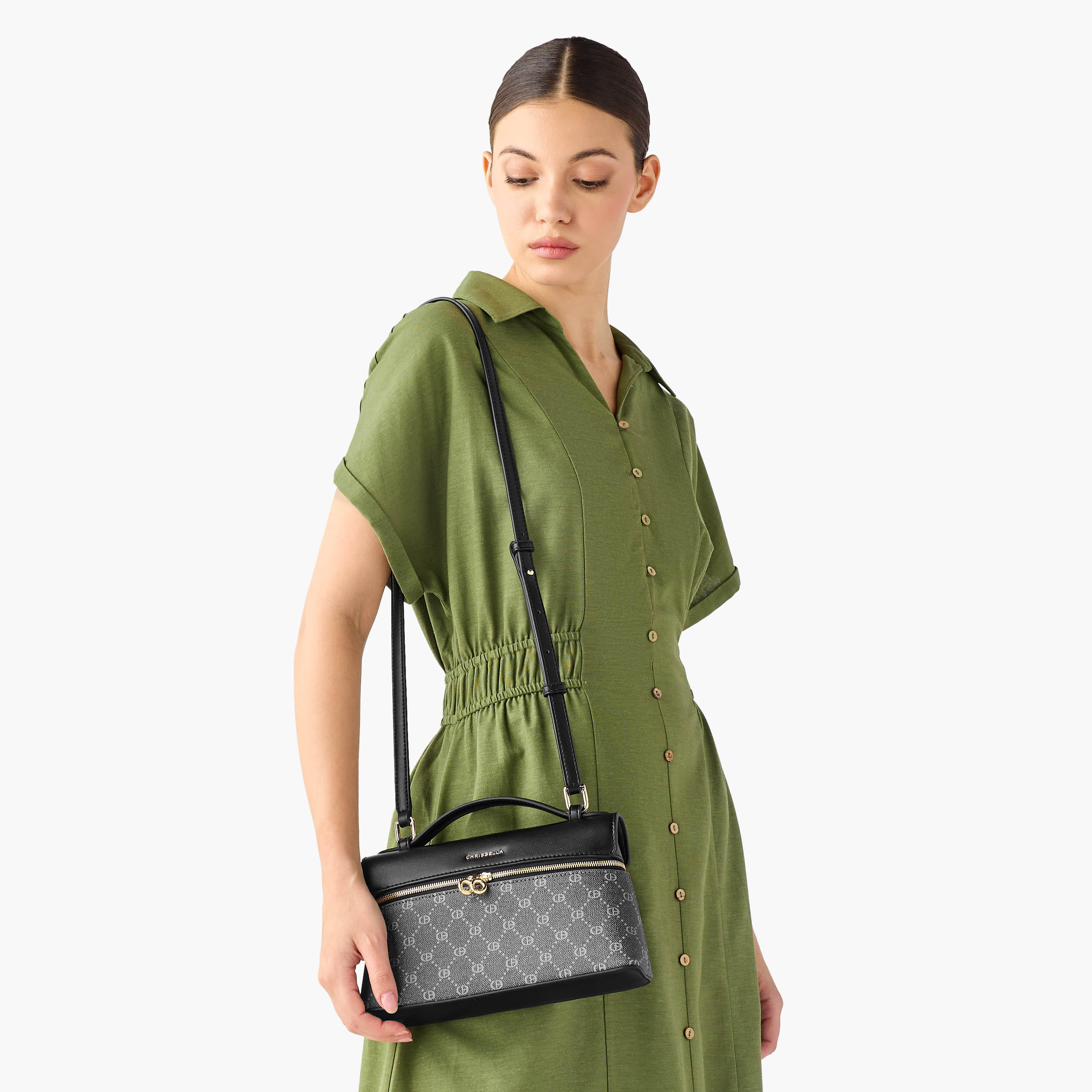 شنطة كروس بودي بطبعات مونوجرام مع محفظة من كريسبيلا-women-bagsandwallets-handbags-image-5