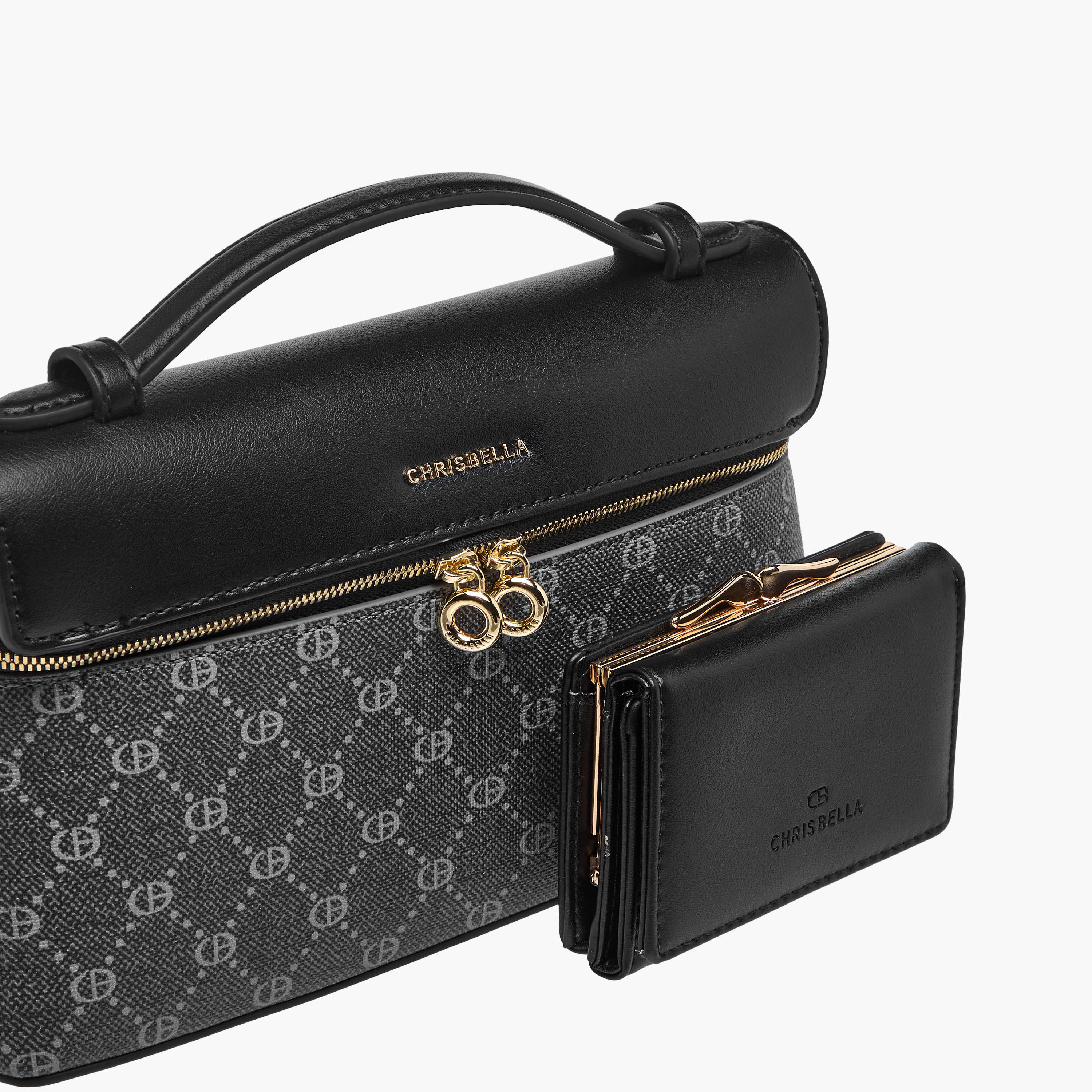 شنطة كروس بودي بطبعات مونوجرام مع محفظة من كريسبيلا-women-bagsandwallets-handbags-image-8