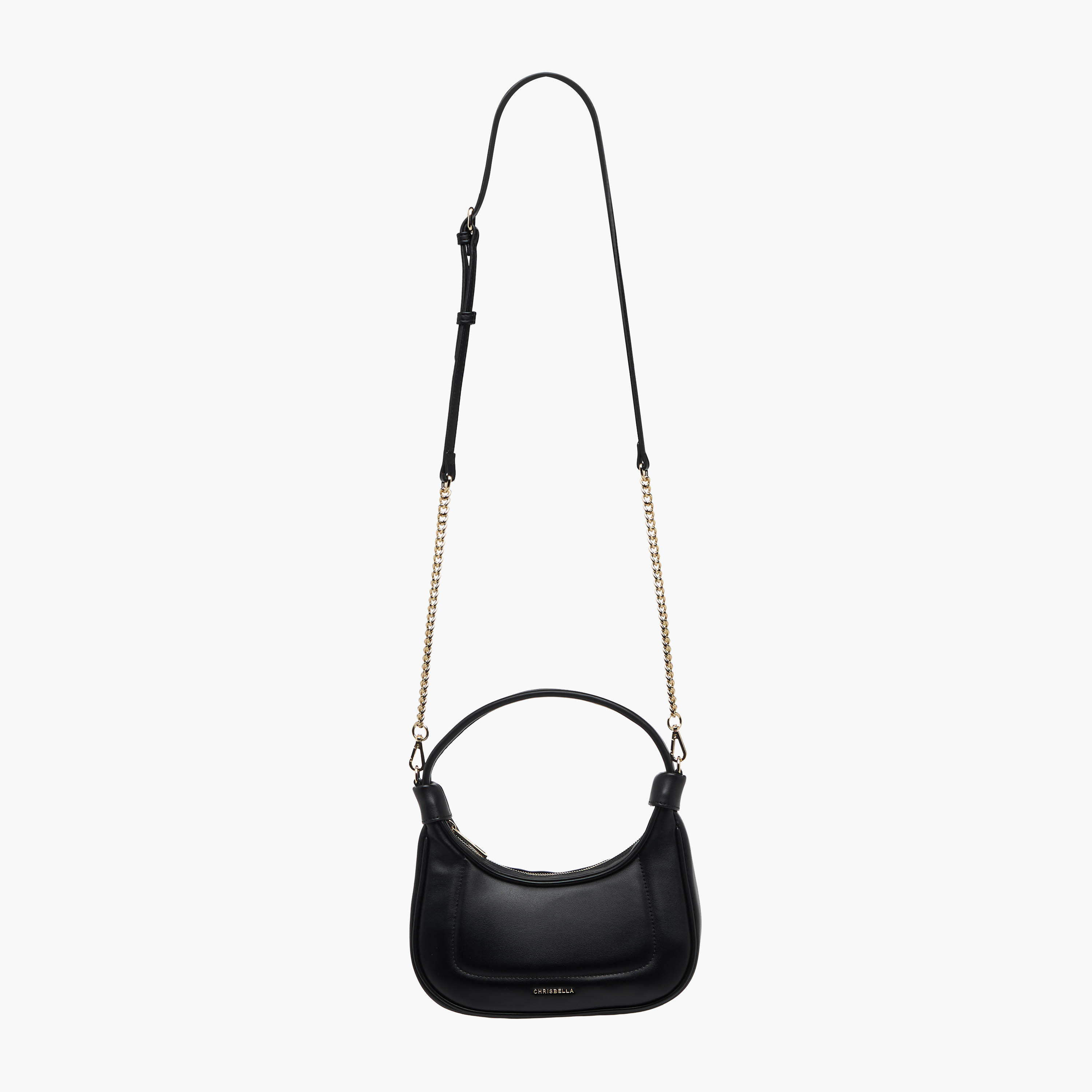 شنطة باجيت بلون سادة مع محفظة من كريسبيلا-women-bagsandwallets-handbags-image-3