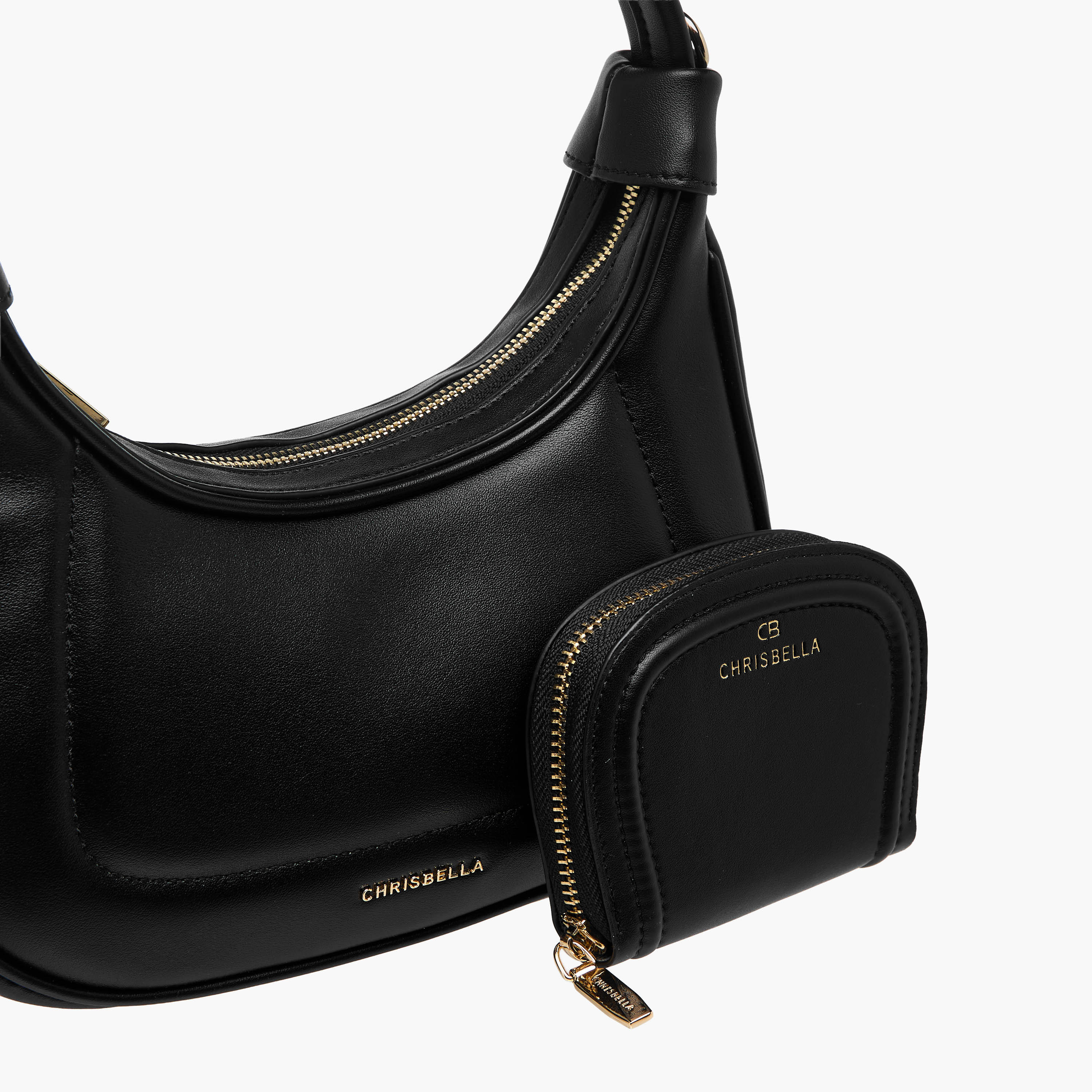 شنطة باجيت بلون سادة مع محفظة من كريسبيلا-women-bagsandwallets-handbags-image-7