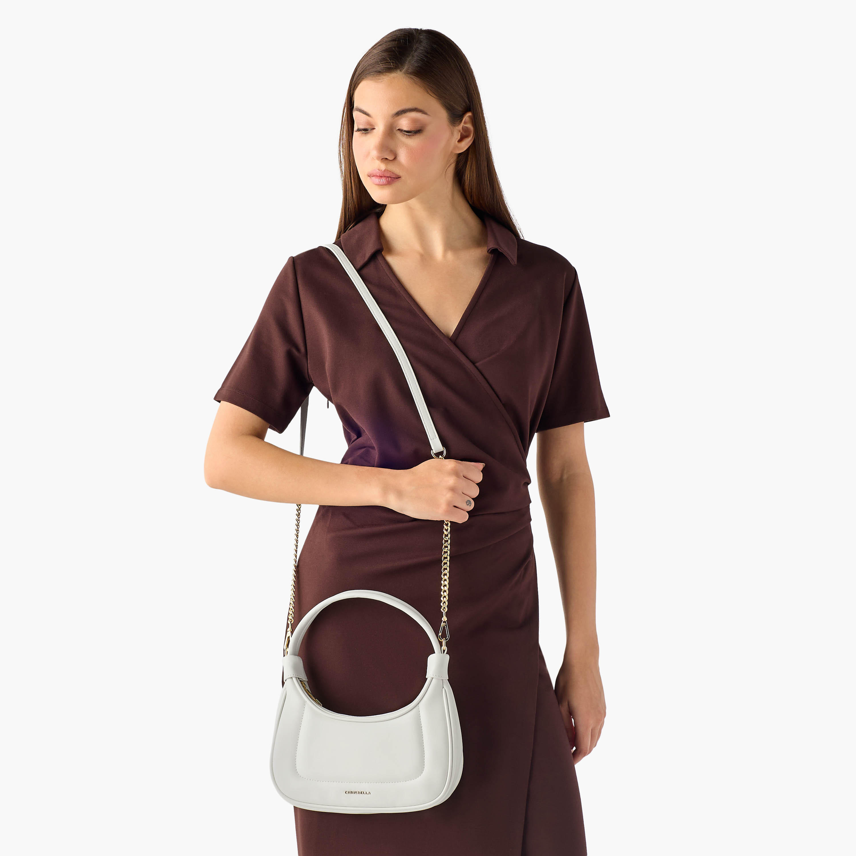 شنطة كتف بارزة الملمس مع محفظة من كريسبيلا-women-bagsandwallets-handbags-image-4