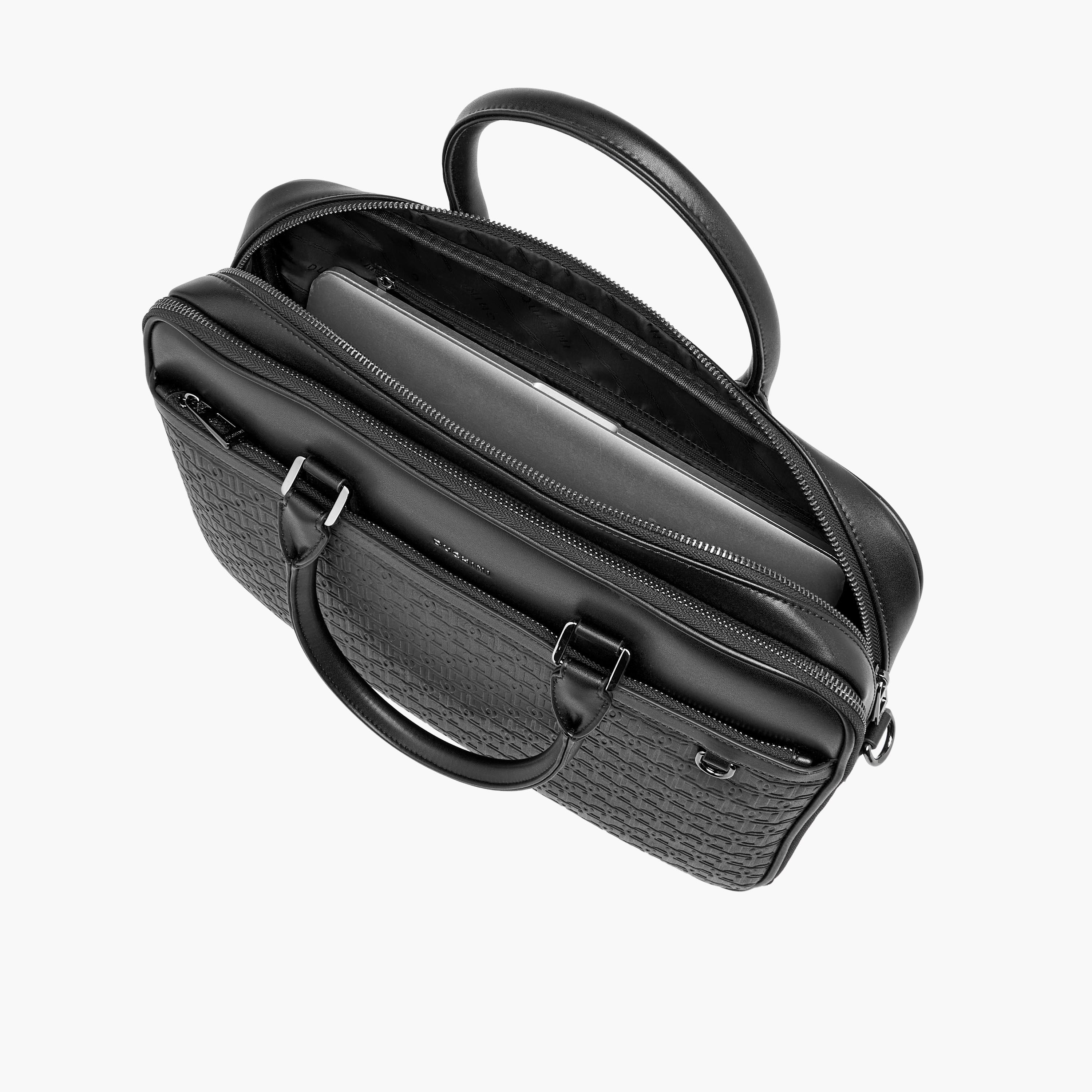 Duchini Men Monogram Laptop Bag-men-bags-image-8
