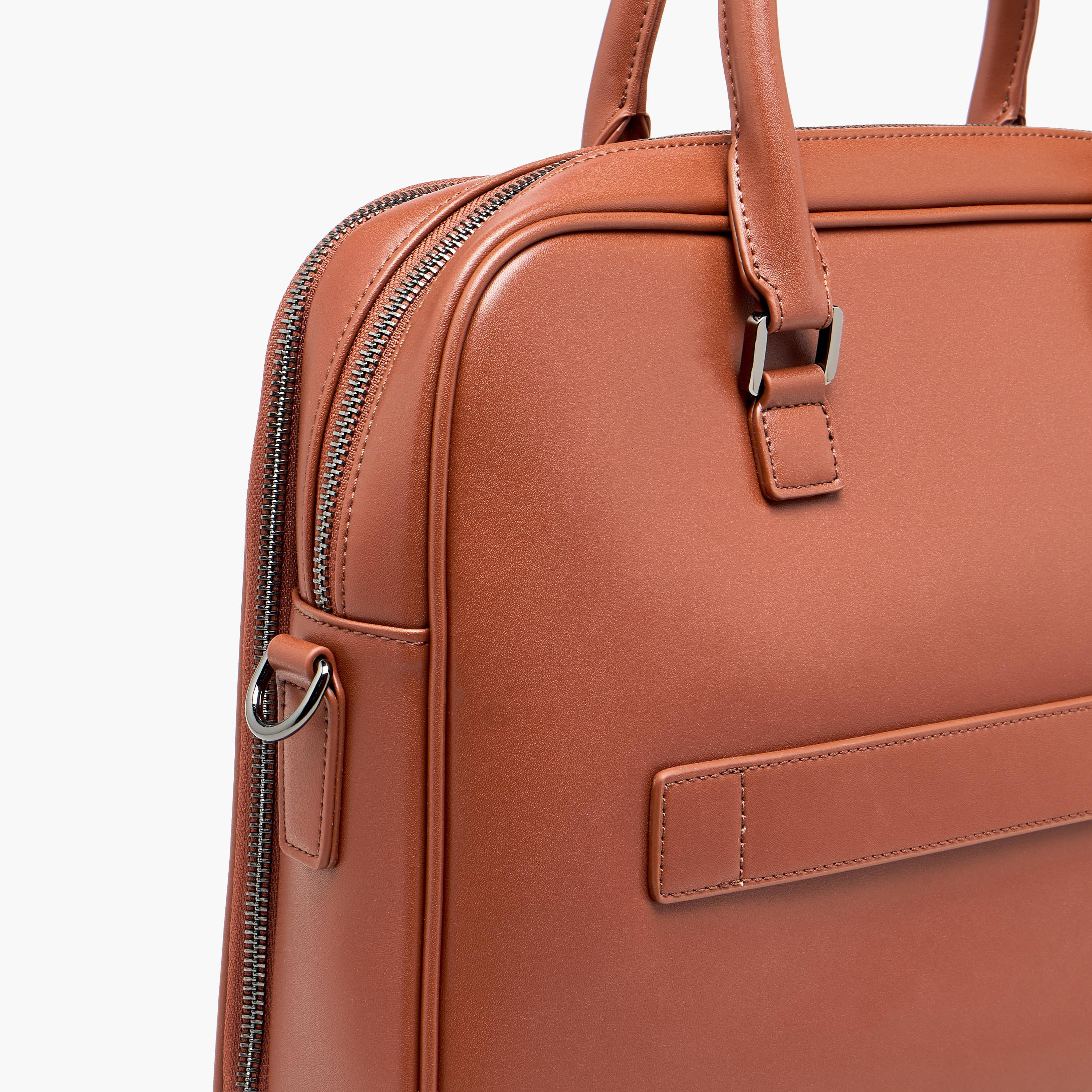 Duchini Men Monogram Laptop Bag-men-bags-image-6