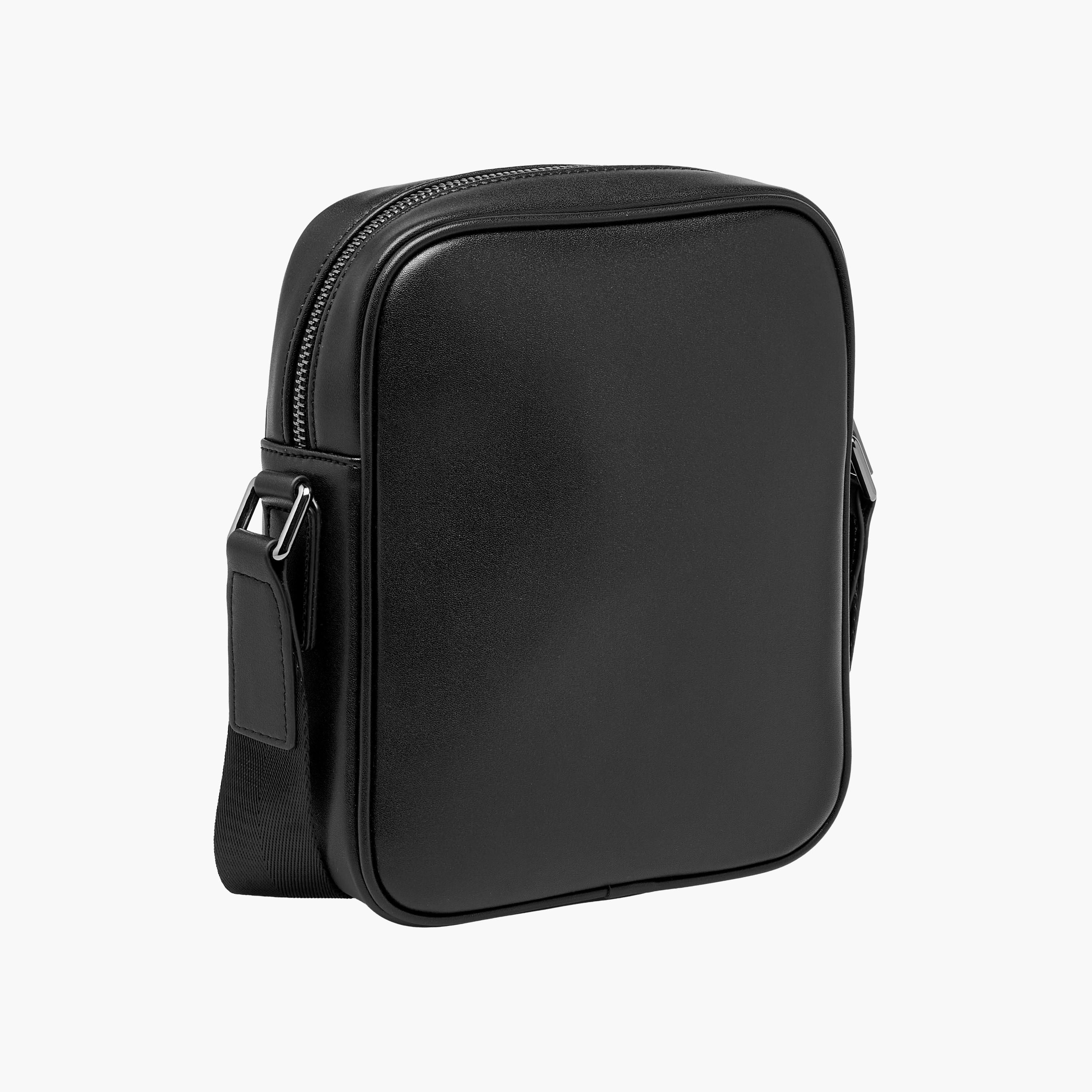 Duchini Men Monogram Textured Crossbody Bag-men-bags-image-4