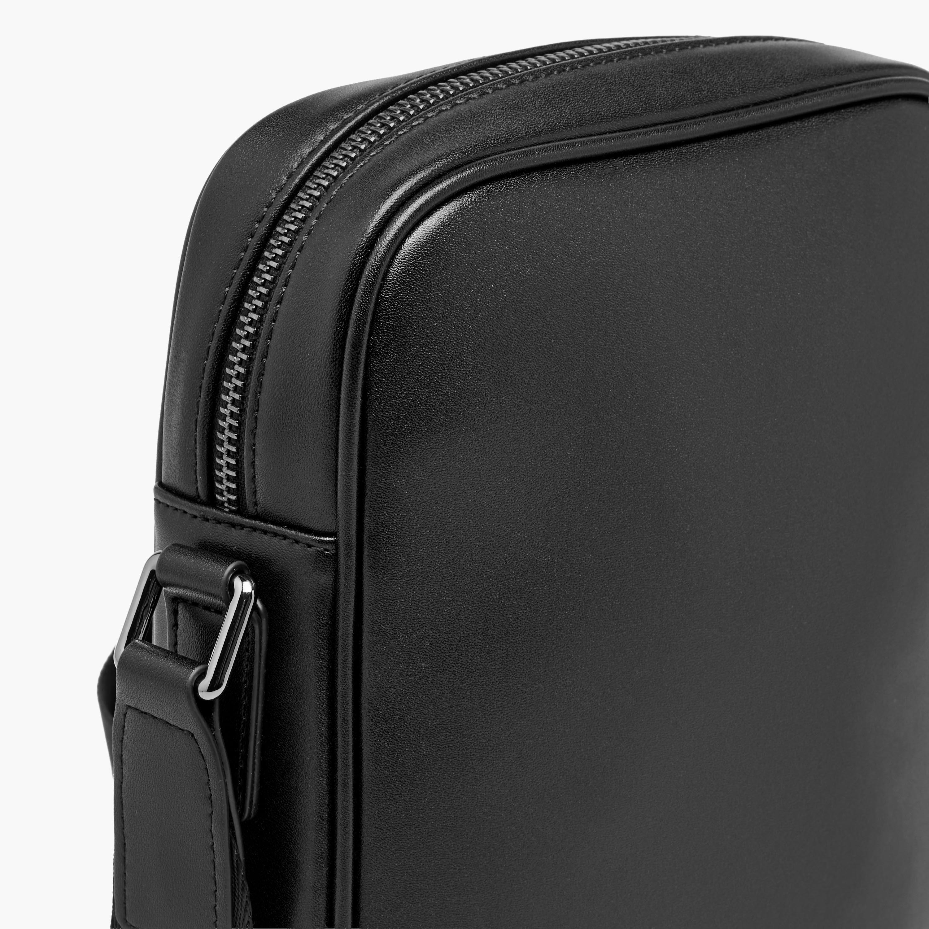 Duchini Men Monogram Textured Crossbody Bag-men-bags-image-6