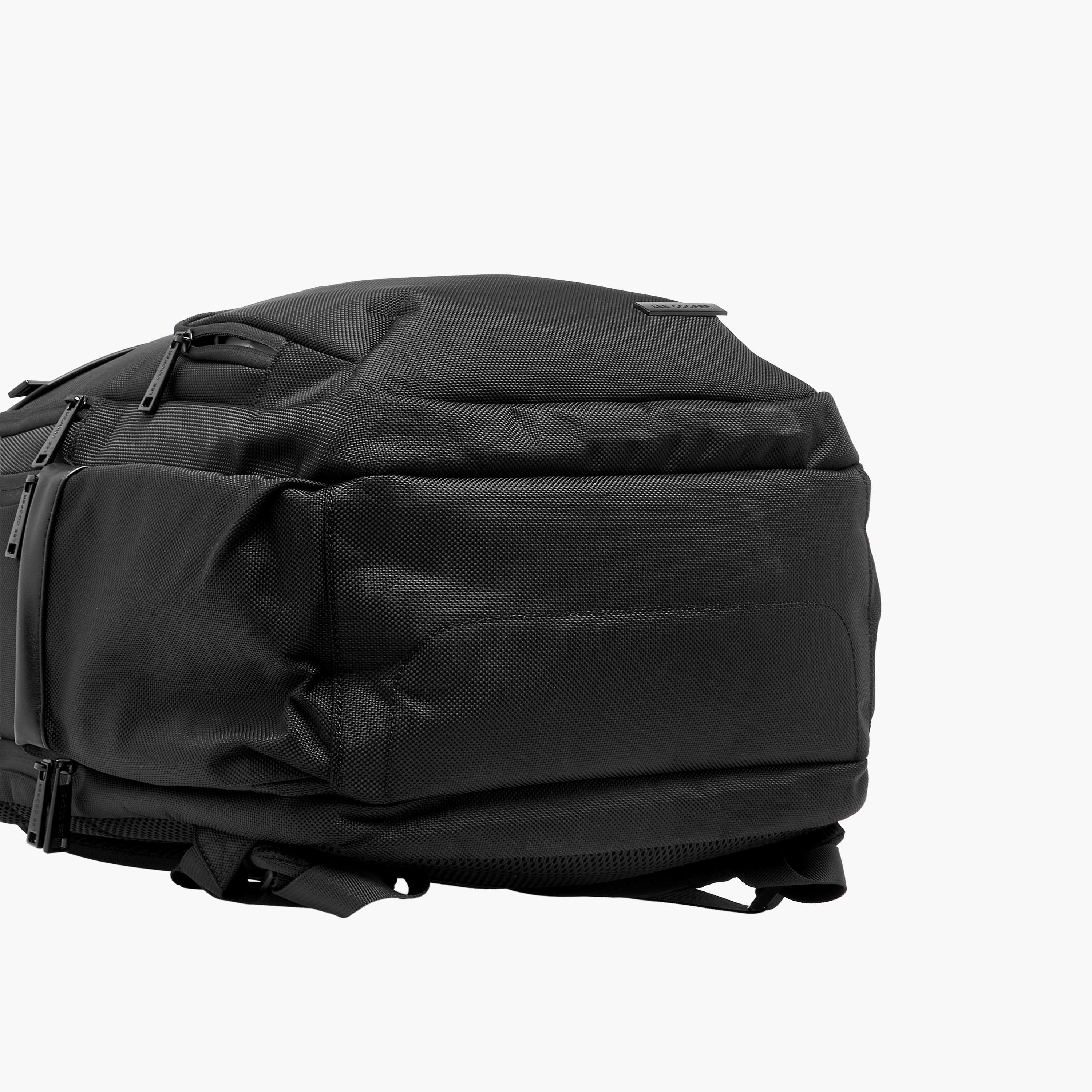 Lee Cooper Textured Backpack with Adjustable Shoulder Straps-women-bagsandwallets-backpacks-image-8