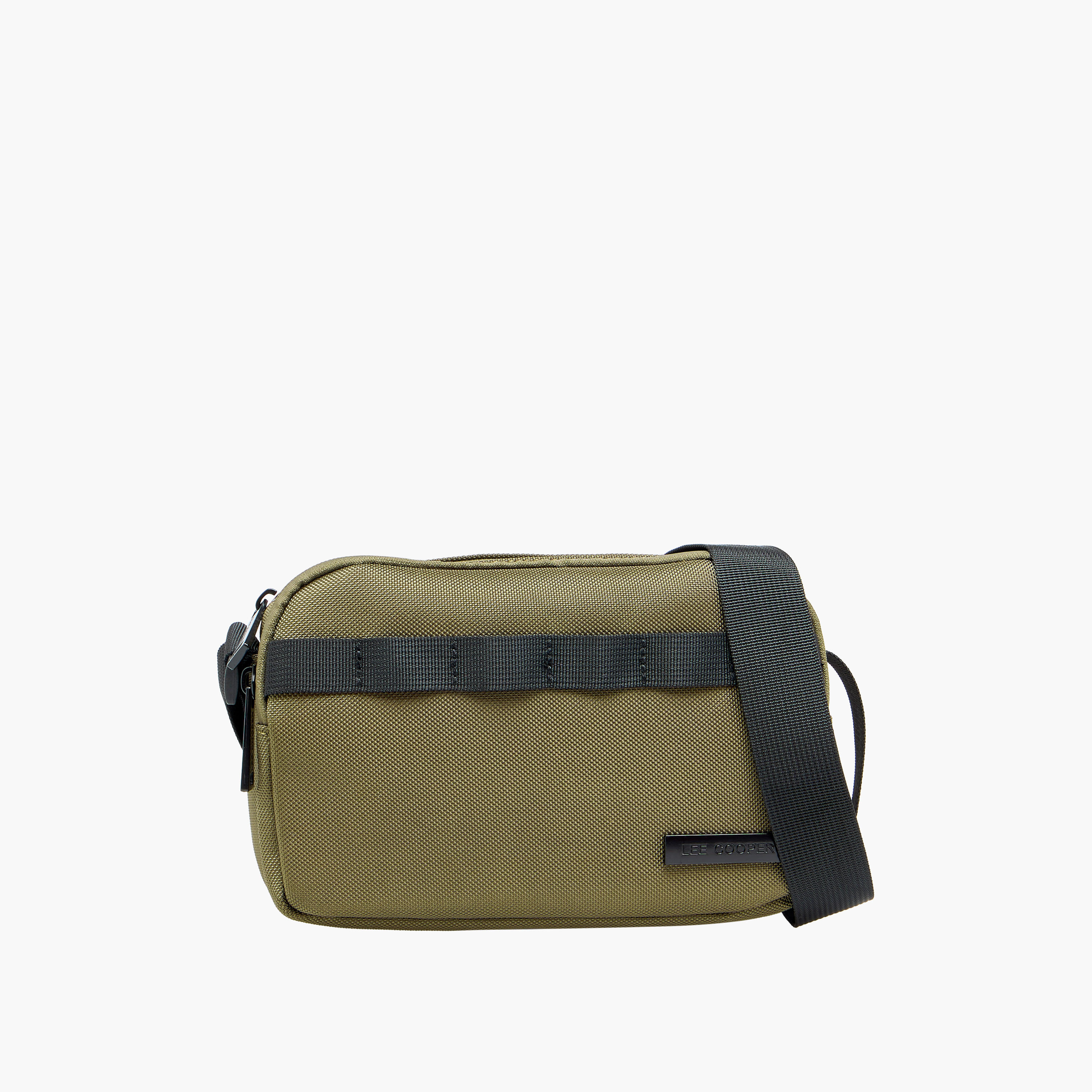 Lee Cooper Men Textured Crossbody Bag-men-bags-image-1
