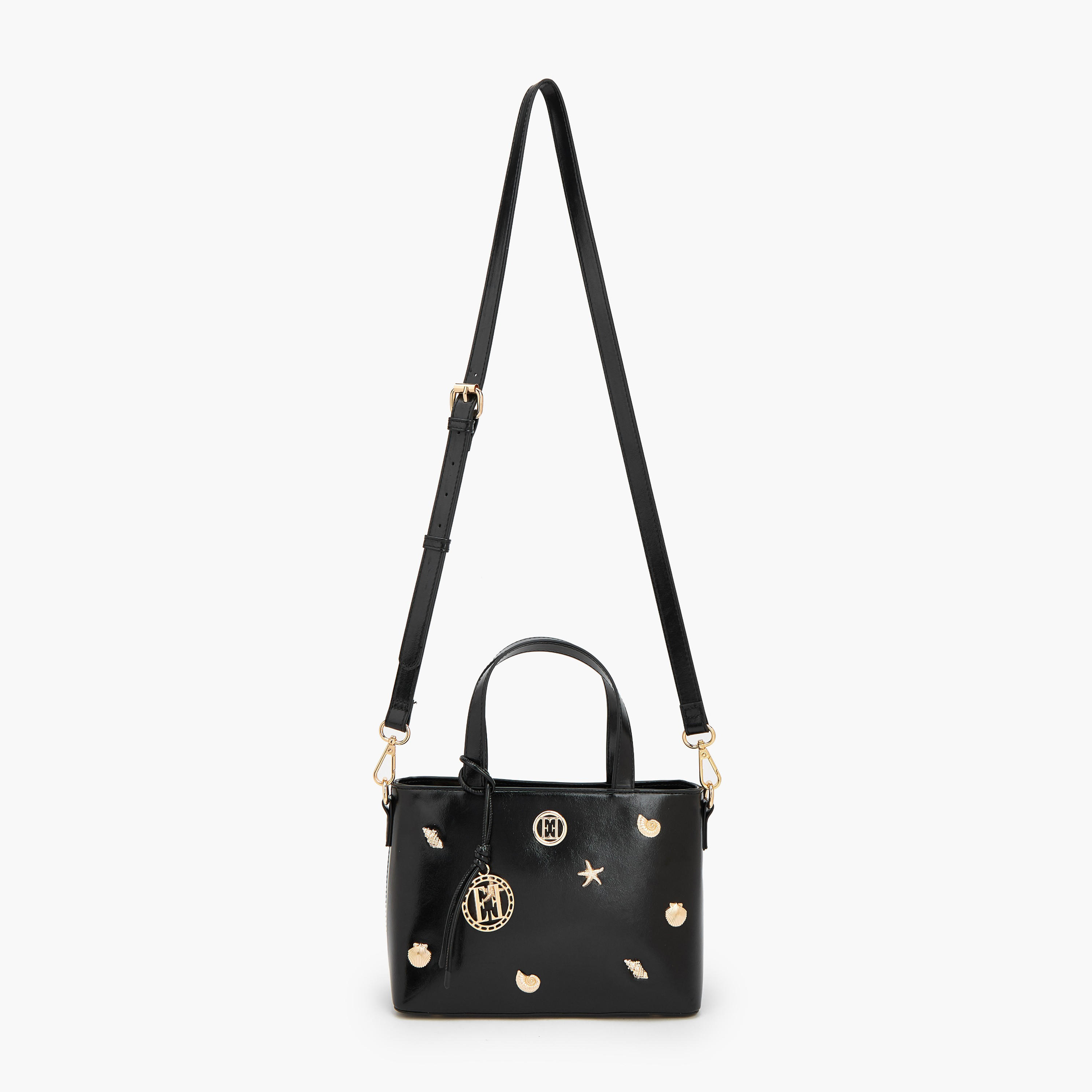 Elle Embellished Tote Bag with Double Handle-women-bagsandwallets-handbags-image-2