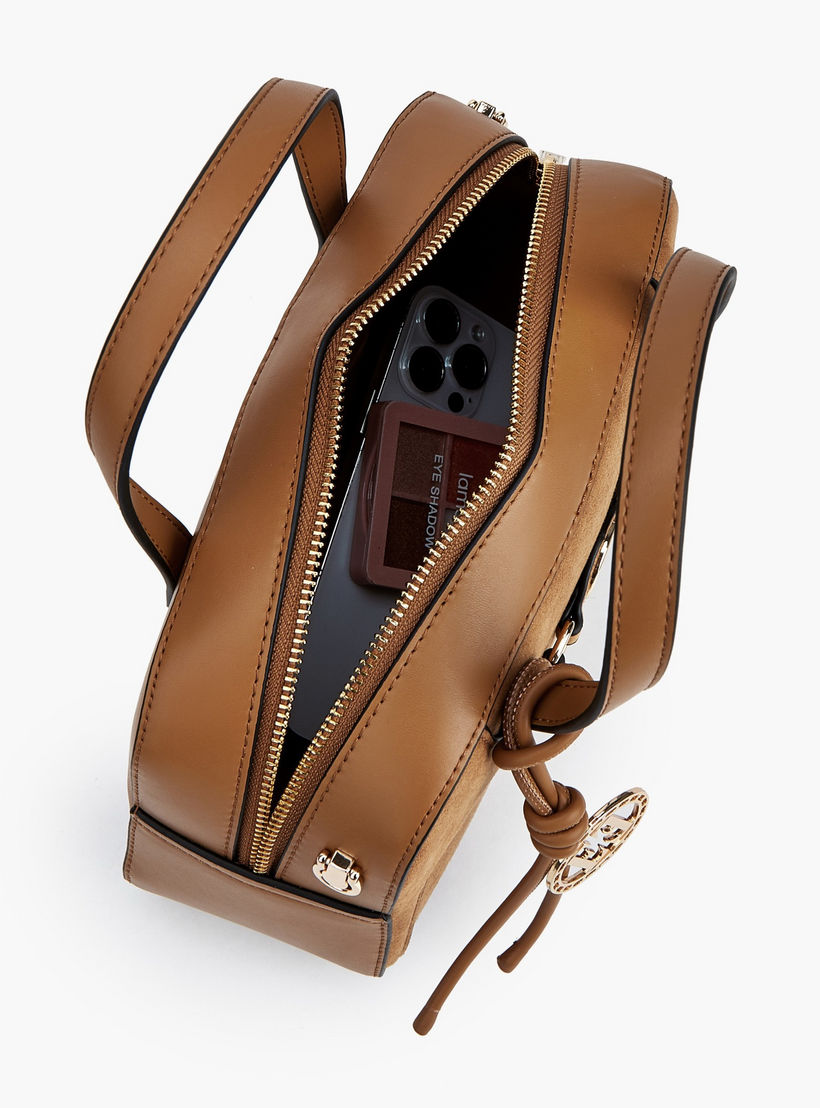 Elle Textured Tote Bag with Detachable Strap-women-bagsandwallets-handbags-image-7