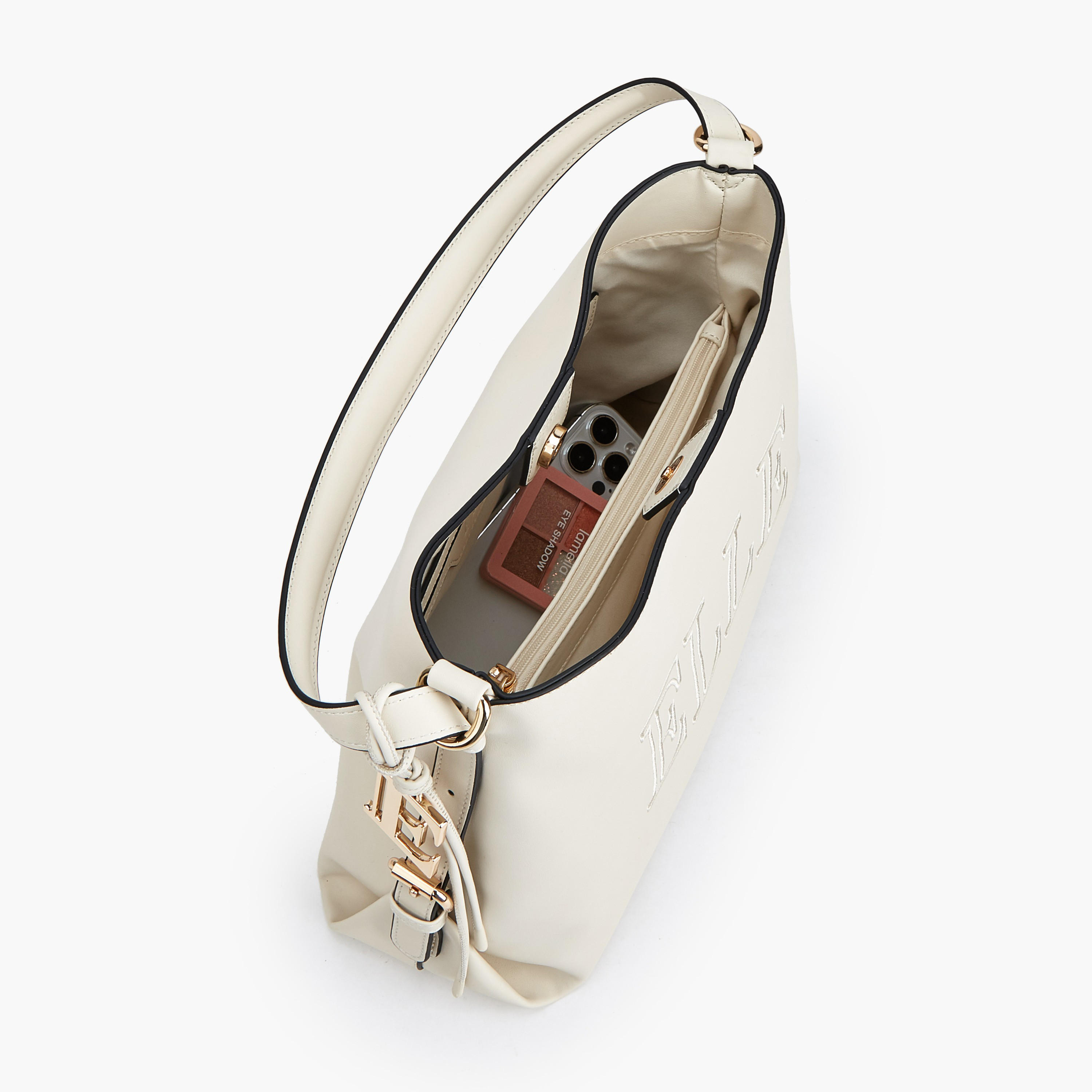 Elle Solid Shoulder Bag with Detachable Strap-women-bagsandwallets-handbags-image-4