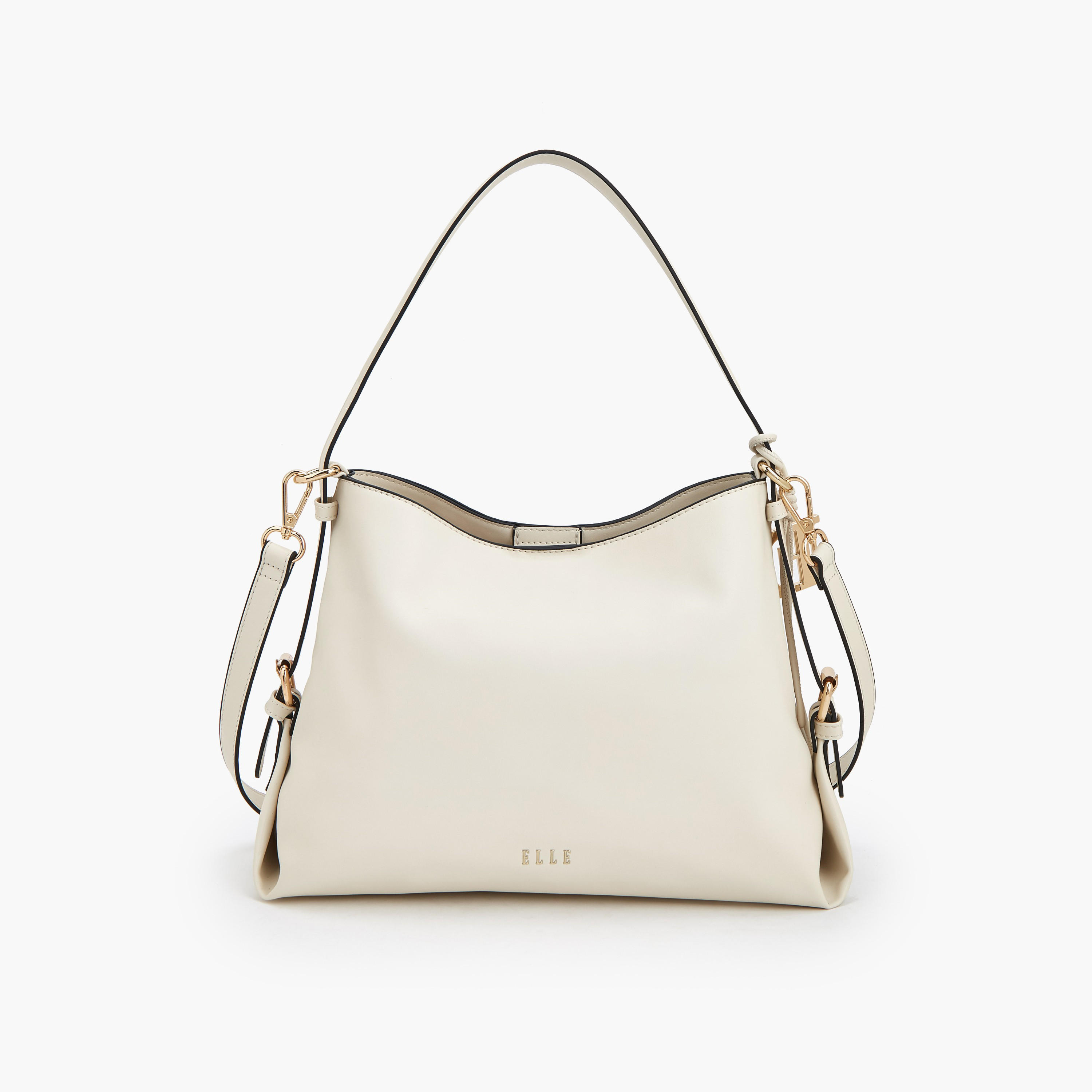 Elle Solid Shoulder Bag with Detachable Strap-women-bagsandwallets-handbags-image-7