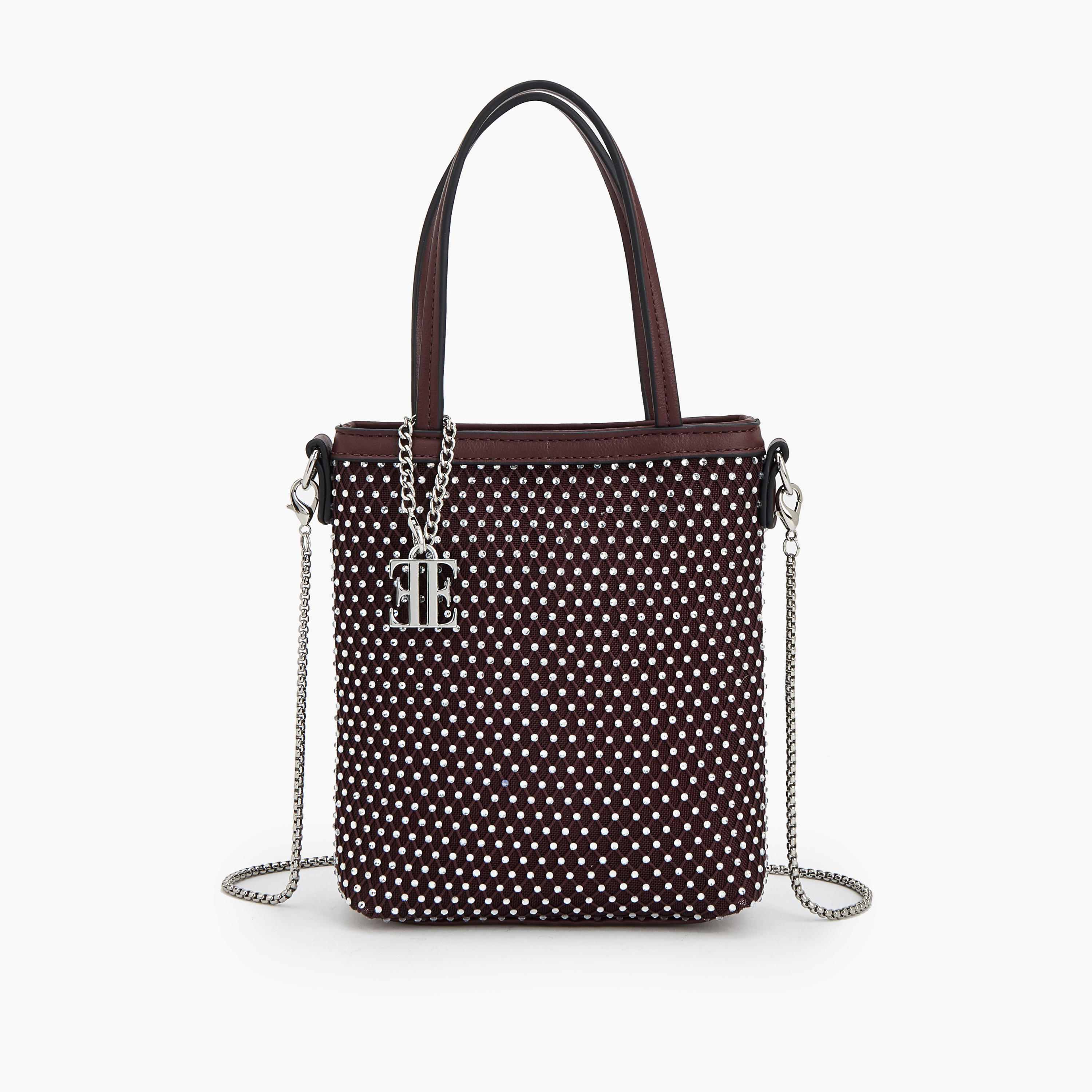 Elle Embellished Crossbody Bag with Detachable Strap-women-bagsandwallets-handbags-image-1