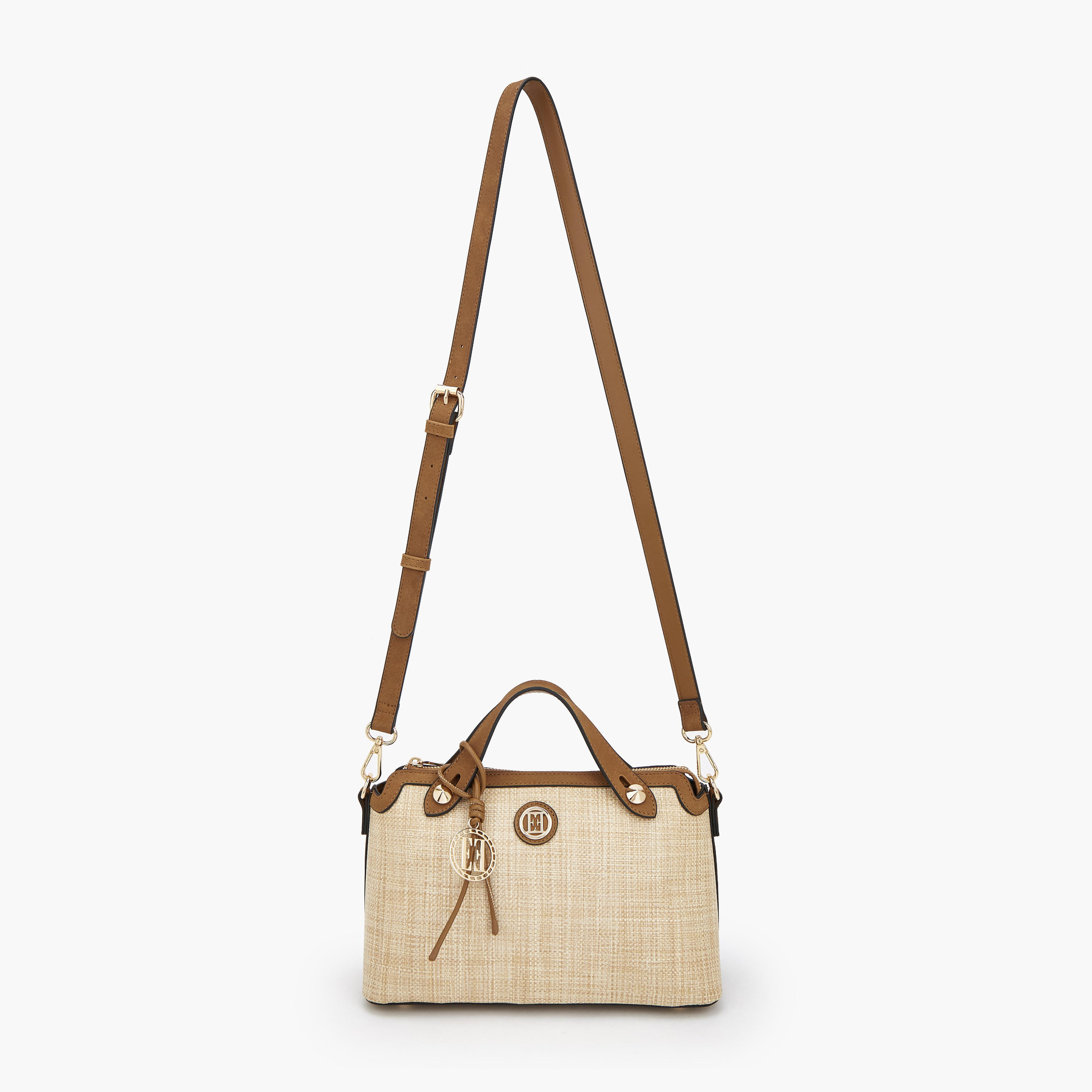 شنطة توتي بارزة الملمس بحزام قابل للفصل من إيل-women-bagsandwallets-handbags-image-2