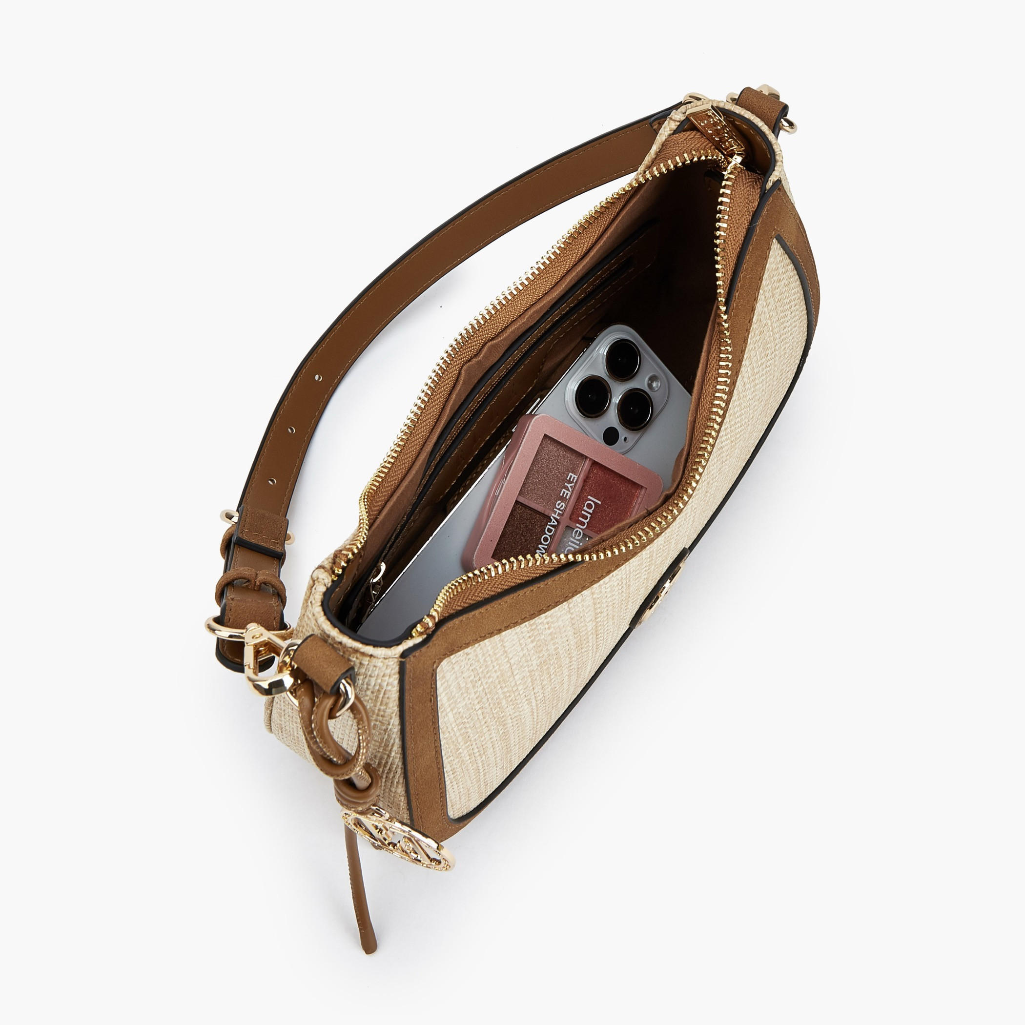 شنطة كتف بارزة الملمس مع حزام قابل للفصل من إيل-women-bagsandwallets-handbags-image-7