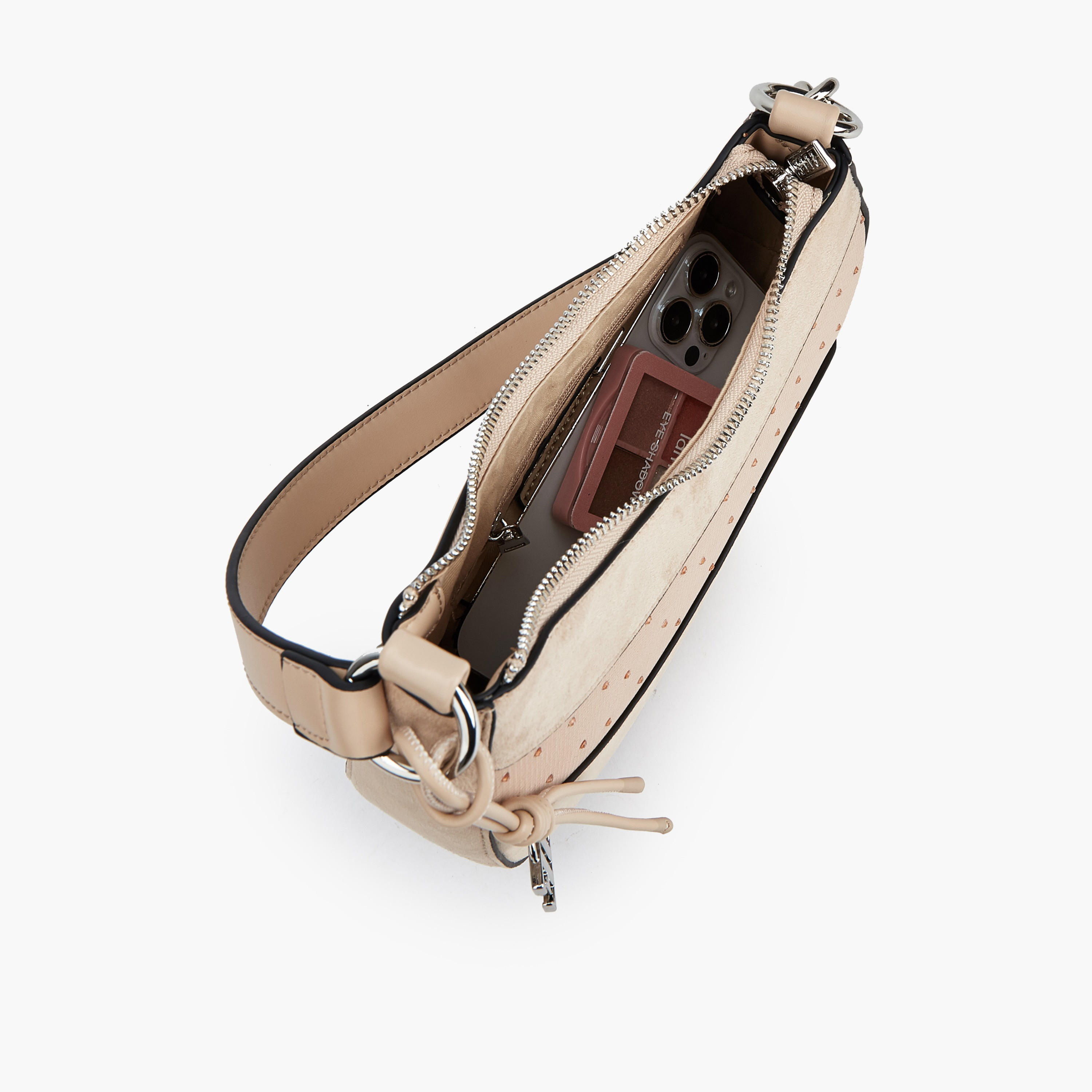 Elle Panelled Shoulder Bag with Detachable Strap-women-bagsandwallets-handbags-image-7