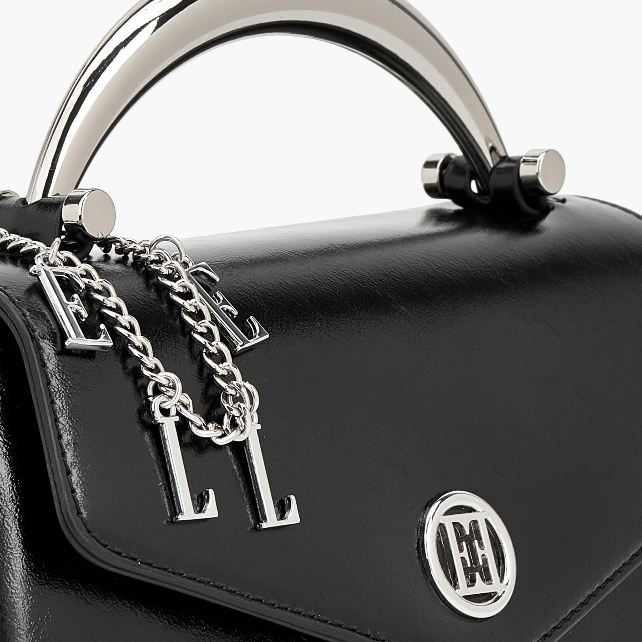 Elle Charm Detail Satchel Bag with Handle-women-bagsandwallets-handbags-image-4