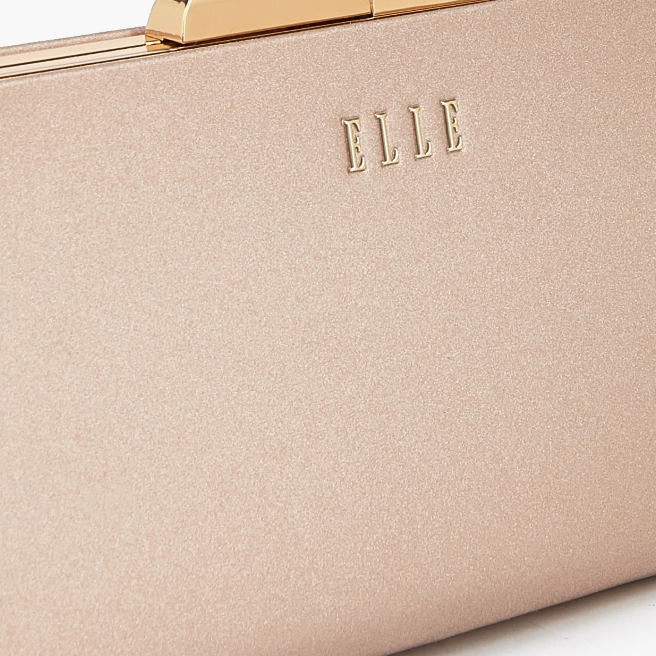 Elle Logo Detail Clutch with Chain Strap-women-bagsandwallets-handbags-image-4