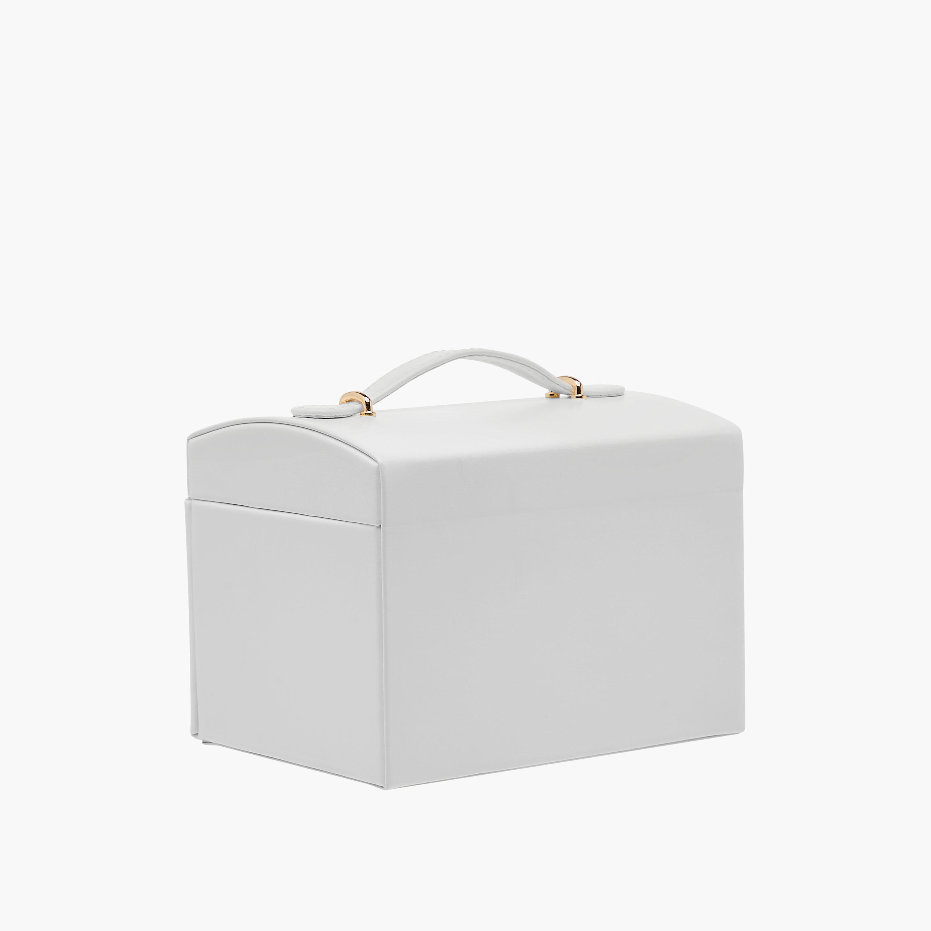 3-Compartment Jewellery Organizer with Solid Design - 17x14x13 cms-women-watchesandjewellery-jewellery-storage-image-3