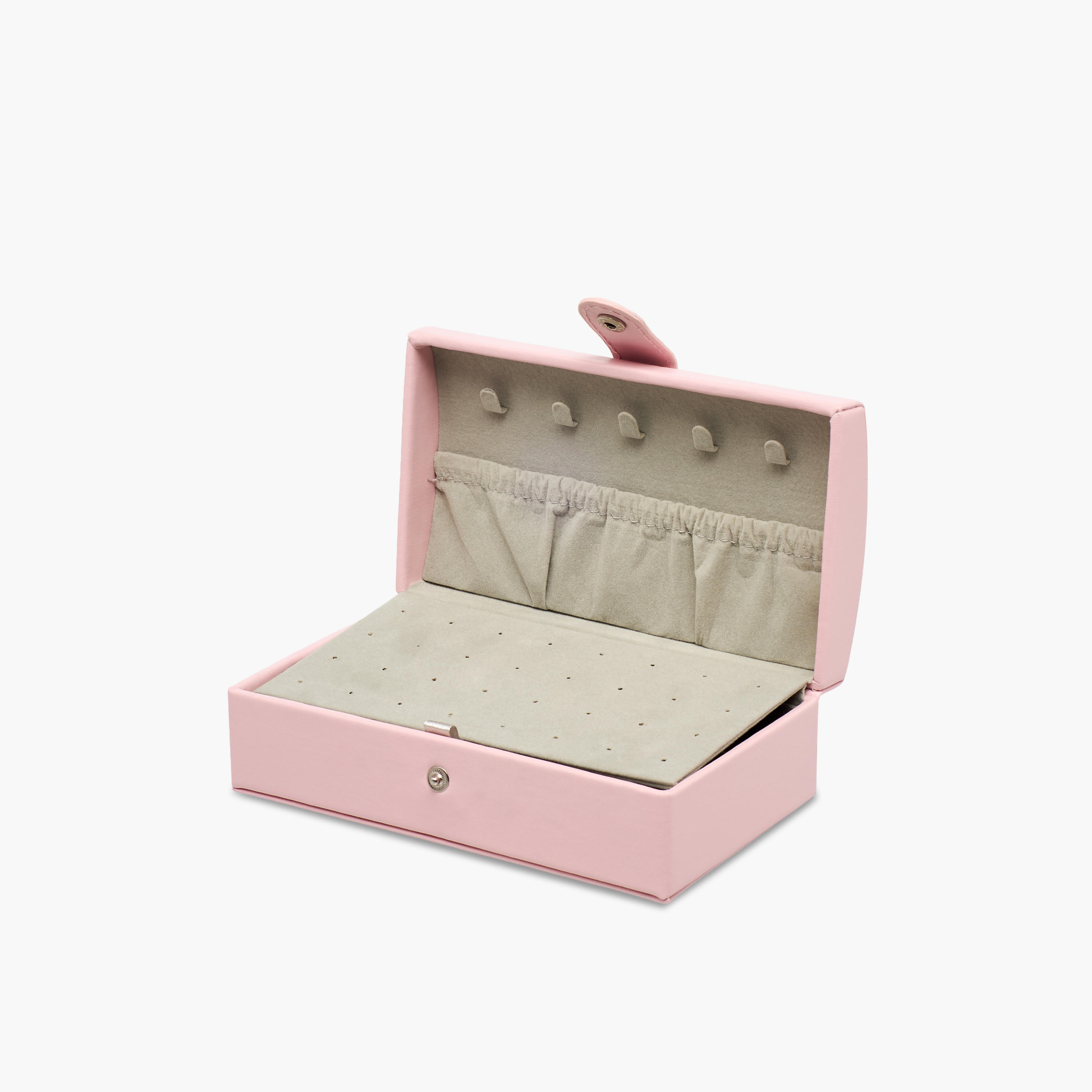 2-Compartment Jewellery Organiser with Flap Closure - 17x10x6 cms-women-watchesandjewellery-jewellery-storage-image-4