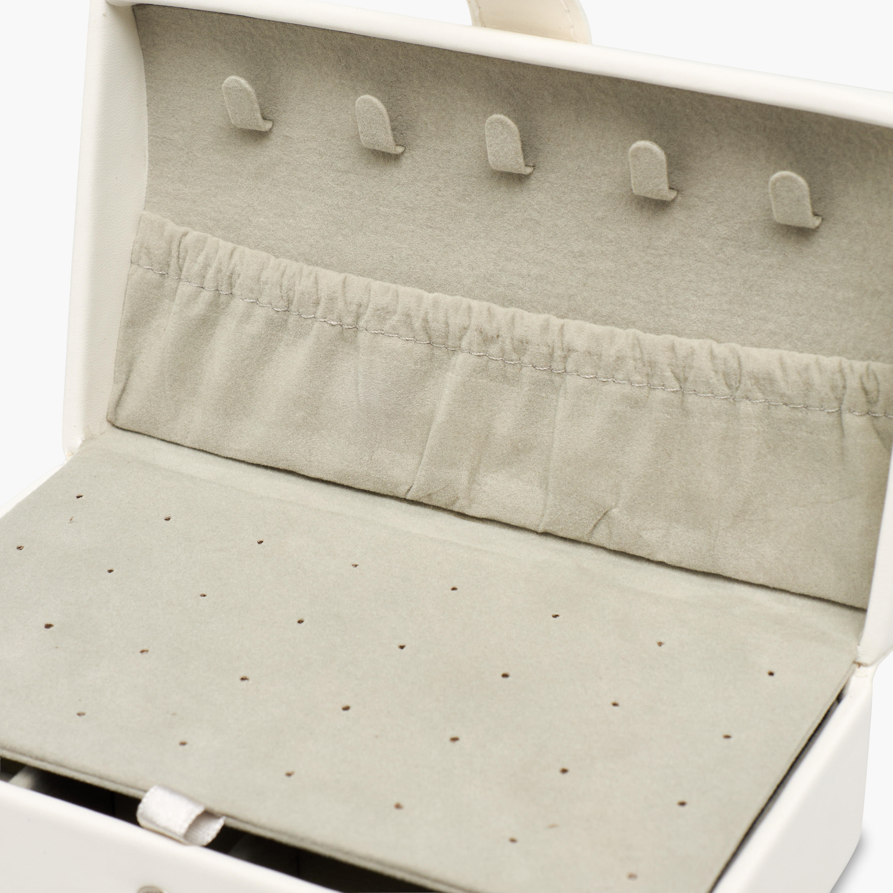 2-Compartment Jewellery Organiser with Flap Closure - 17x10x6 cm-women-watchesandjewellery-jewellery-storage-image-6