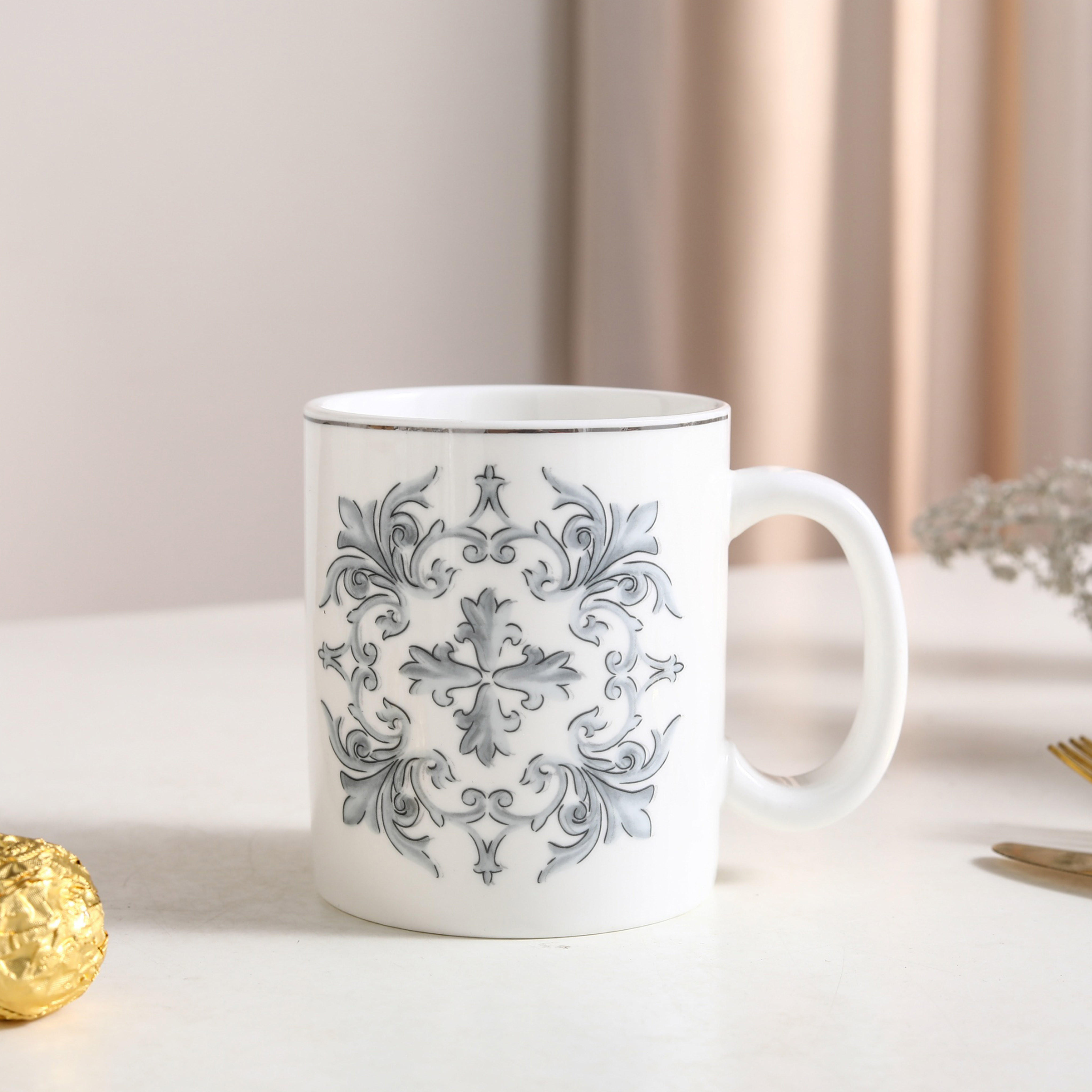 Ornate Ceramic Mug Accent-household-dining-teaandcoffee-mugsandcups-image-1
