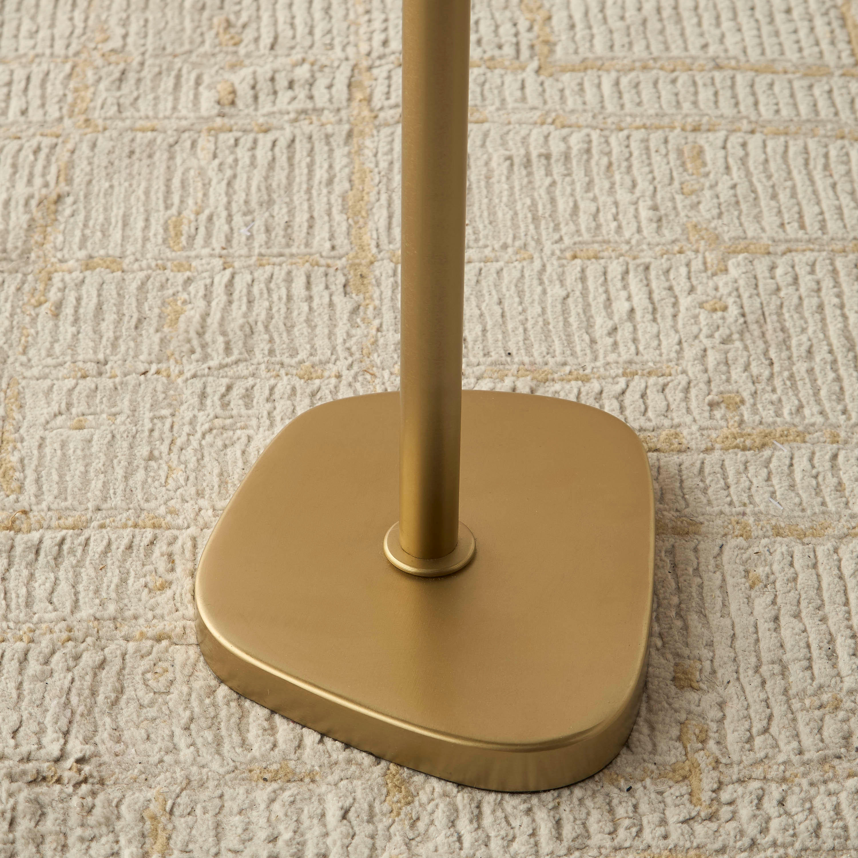 Marble Top Side Table with Pedestal Base - 35x28x52 cms-furniture-livingroom-sideandendtables-image-5