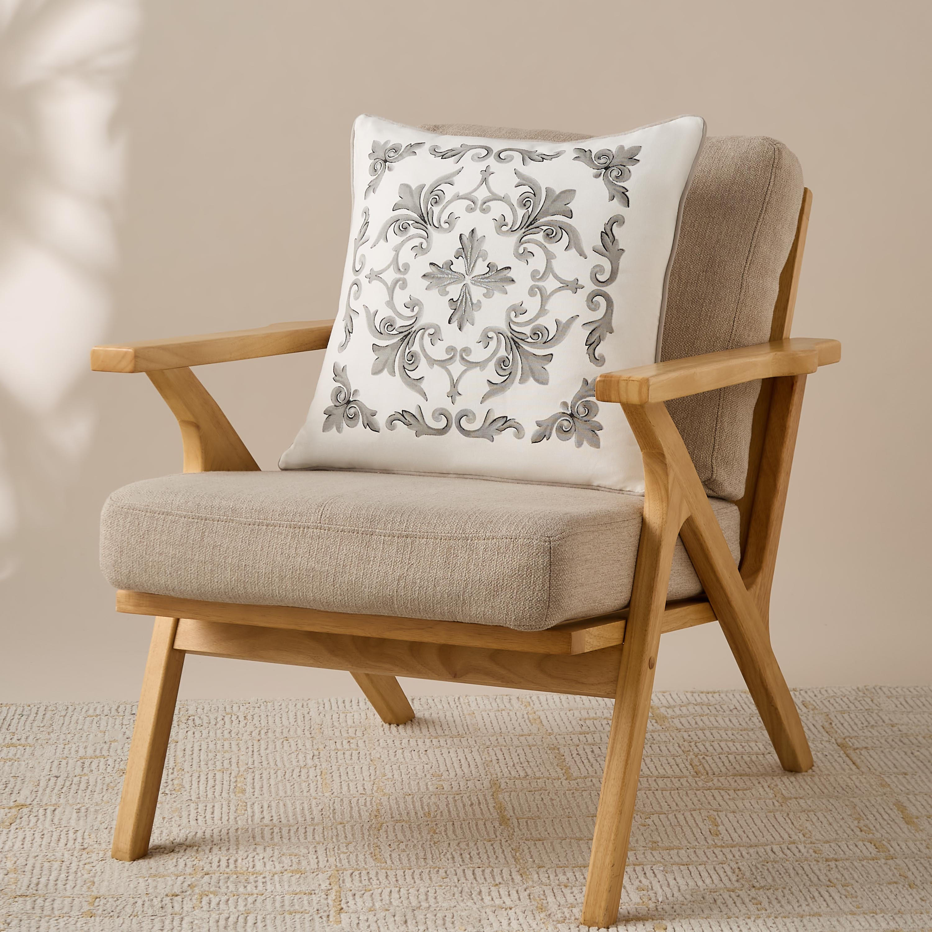Gia Como Printed Filled Cushion - 50x50 cms-household-cushionsandthrows-filledcushions-decorativecushions-image-1