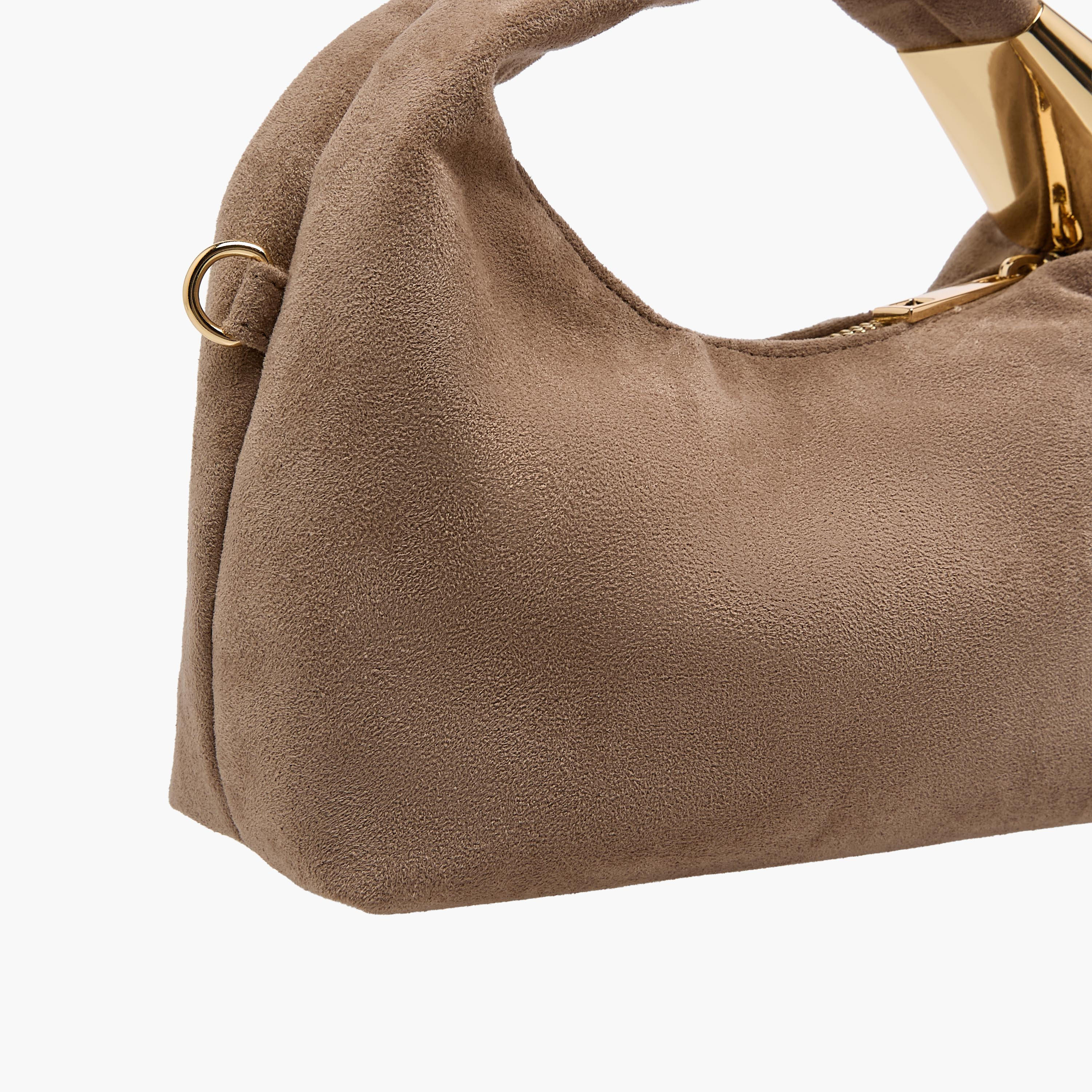 Marina Galanti Textured Hobo Bag with Detachable Chain Strap-women-bagsandwallets-handbags-image-6